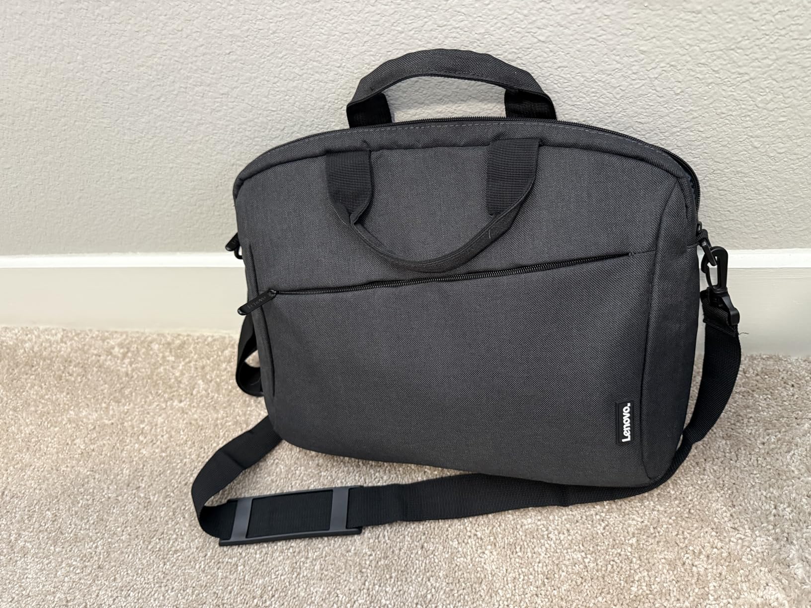 Lenovo Laptop Bag T210, Messenger Shoulder Bag for Laptop or Tablet, Sleek, Durable & Water-Repellent Fabric customer photo 1