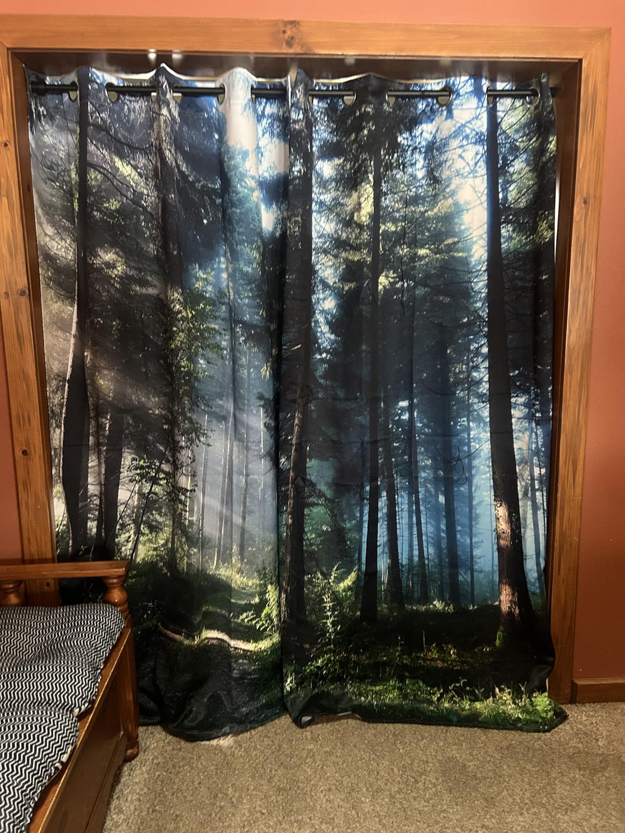 Jekeno Video Games Blackout Curtains - Blocking Window Drapes Sketch Art Computer Gamepad Sports Rocket Teen 90's Decor Home Bedroom Living Room Grommet Window Drapes 2 Panel Set, 42 x 63 customer photo 1