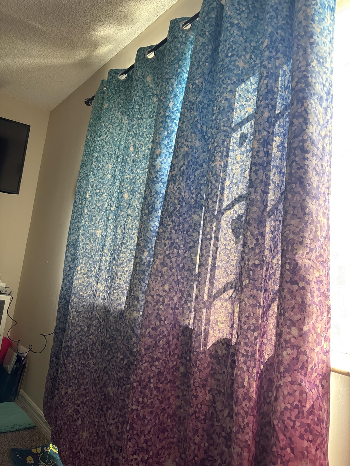 Jekeno Video Games Blackout Curtains - Blocking Window Drapes Sketch Art Computer Gamepad Sports Rocket Teen 90's Decor Home Bedroom Living Room Grommet Window Drapes 2 Panel Set, 42 x 63 customer photo 2