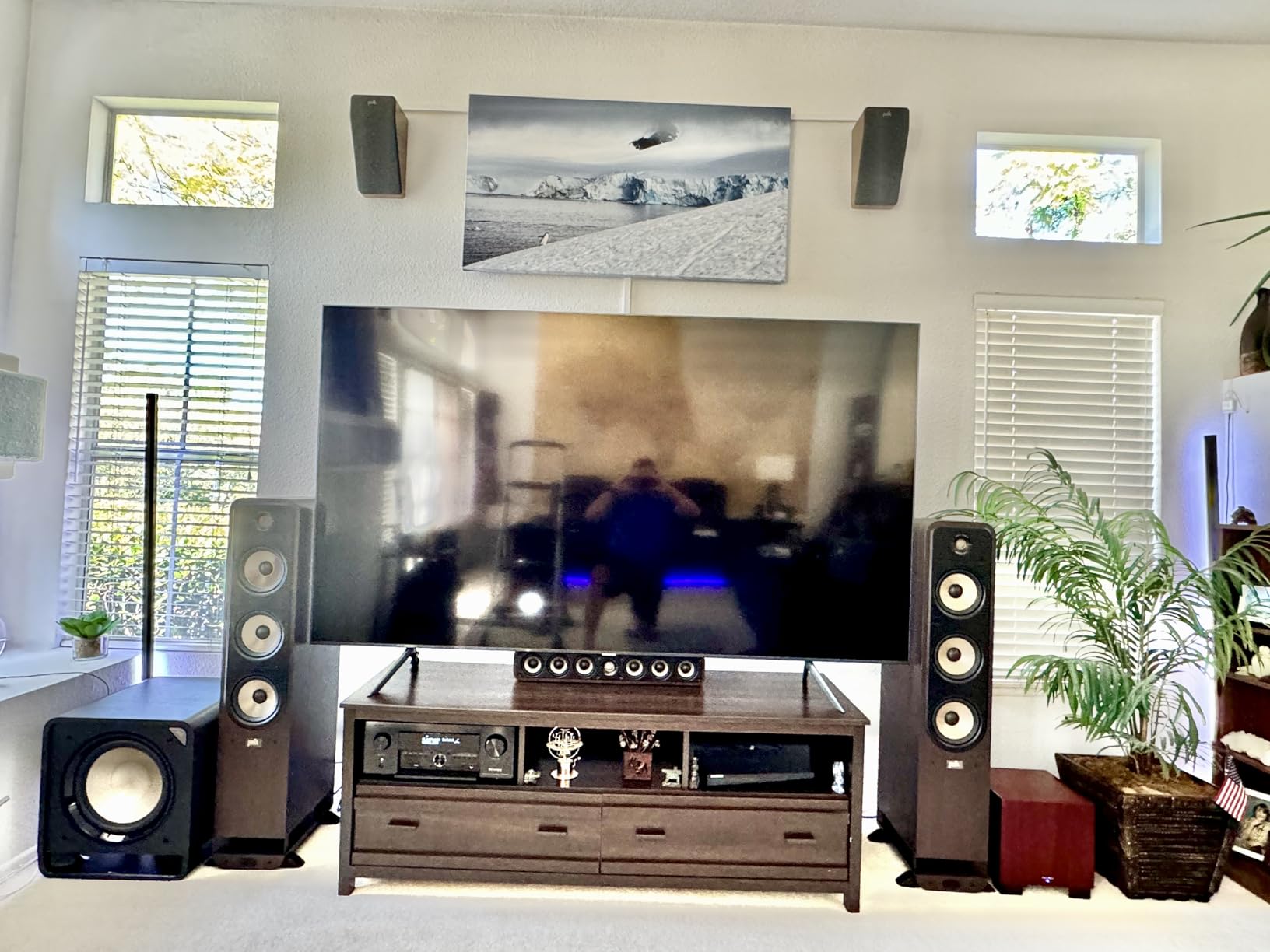 Denon AVR-X3800H 9.4-Ch 8K UHD AVR Home Theater Stereo Receiver, (105W X 9) Built-in Bluetooth Wi-Fi & HEOS Multi-Room Streaming Dolby Atmos DTS:X IMAX Enhanced & Auro 3D customer photo 1