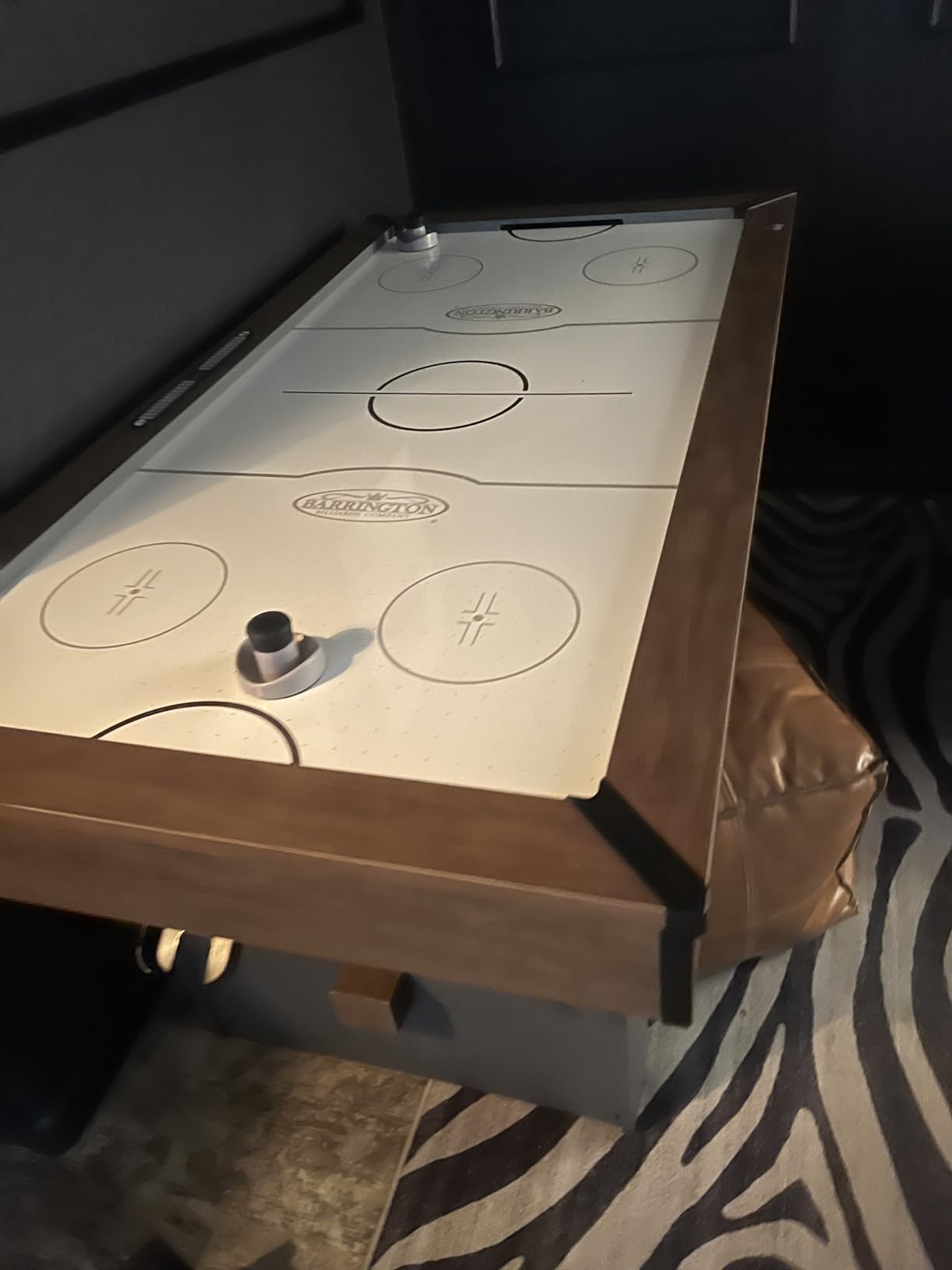 Barrington Billiards Air Hockey Table with Accessories, Perfect for Family Game Rooms | with Accessories customer photo 2