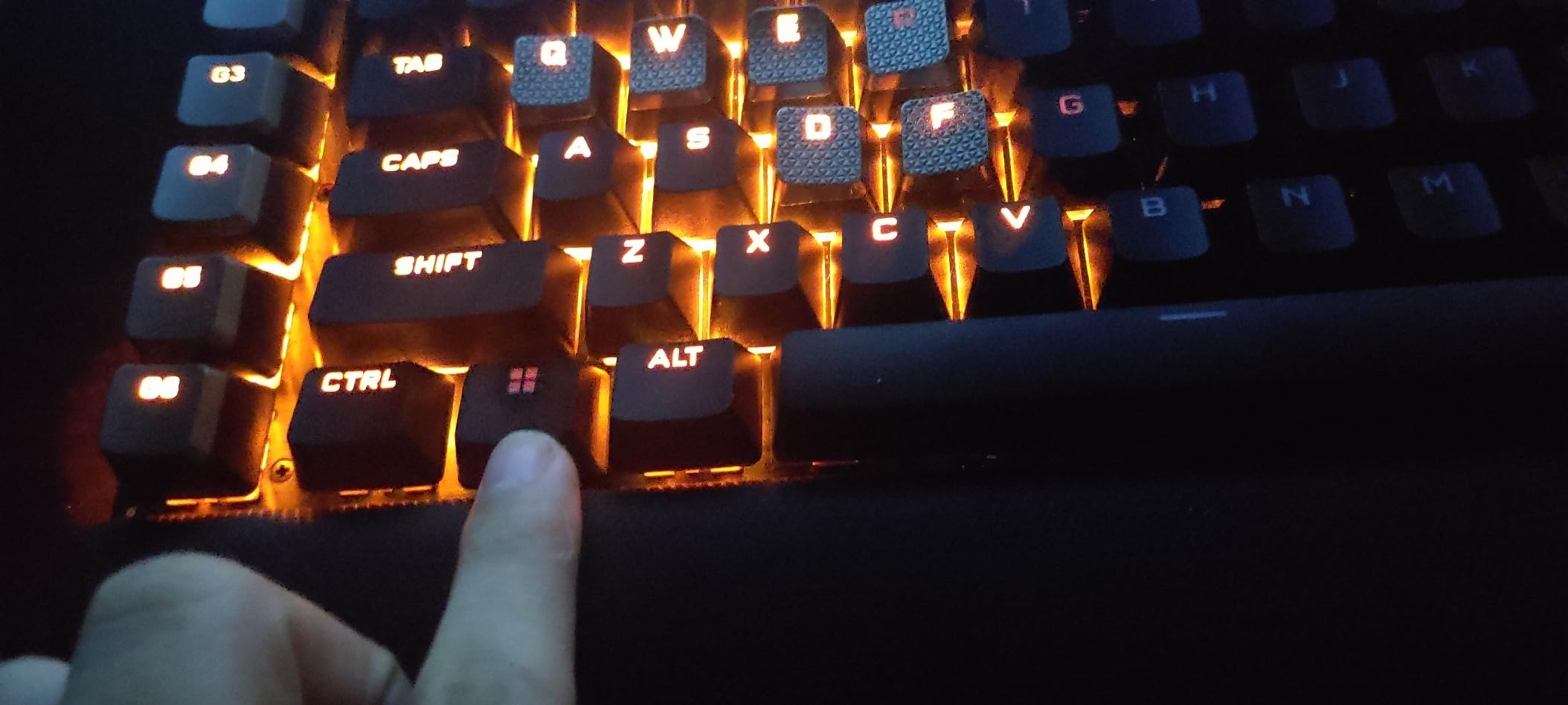 Corsair K100 AIR Wireless RGB Mechanical Gaming Keyboard - Ultra-Thin, Sub-1ms Slipstream, Low-Latency Bluetooth, Cherry MX Ultra Low Profile Keyswitches - NA Layout, QWERTY - Black customer photo 1