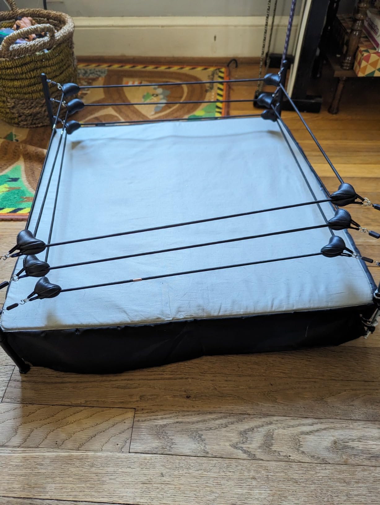 Premium Metal Real Scale Wrestling Ring for Wrestling Action Figures customer photo 2
