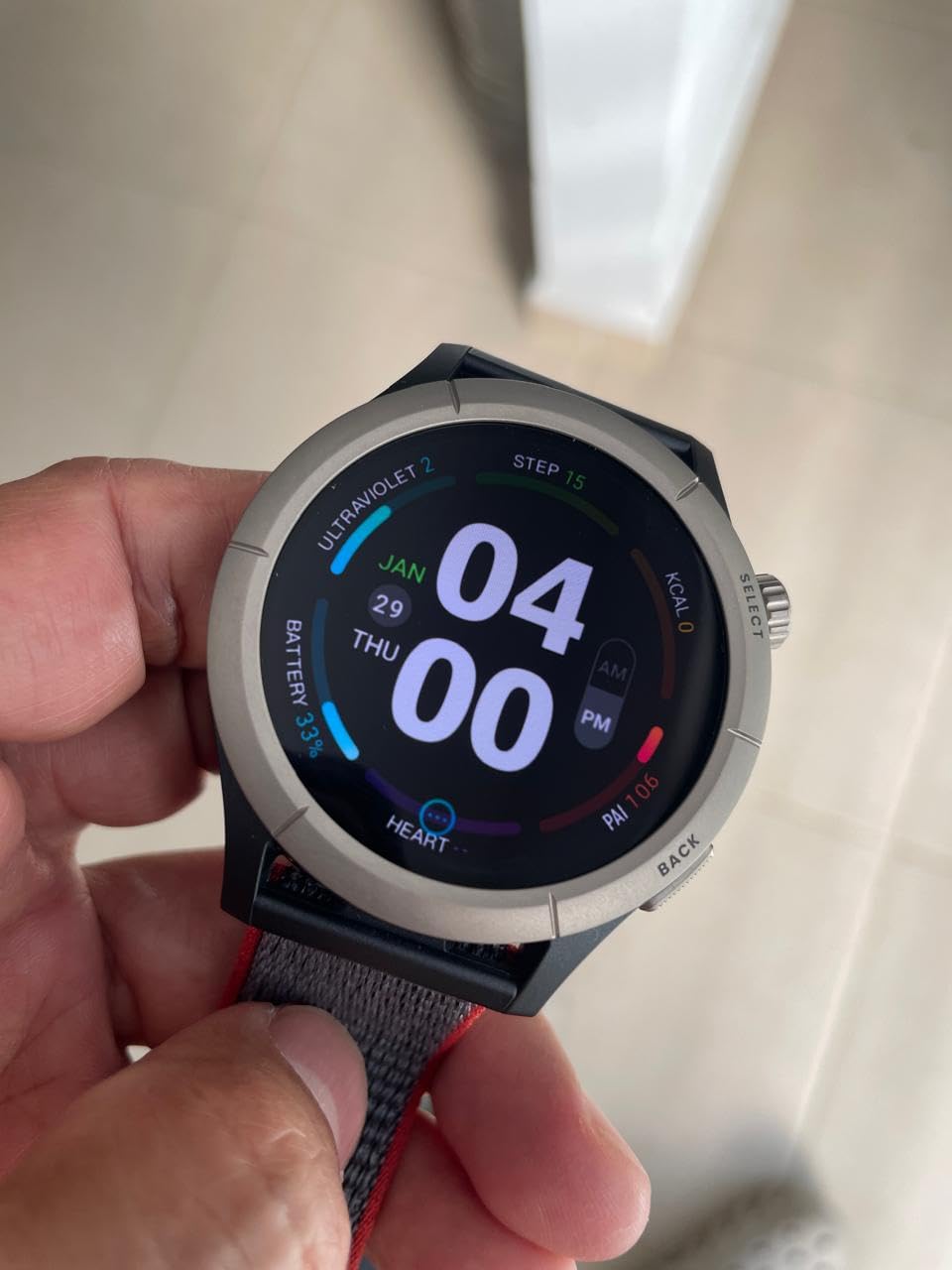 Amazfit Falcon Premium Smart Watch 49mm, Fitness Watch, Dual-Band GPS, AI Fitness Coach, Titanium, 14-Day Battery, 200m Water-Resistant, Activity Trackers and Smartwatches for Android and iPhone customer photo 1