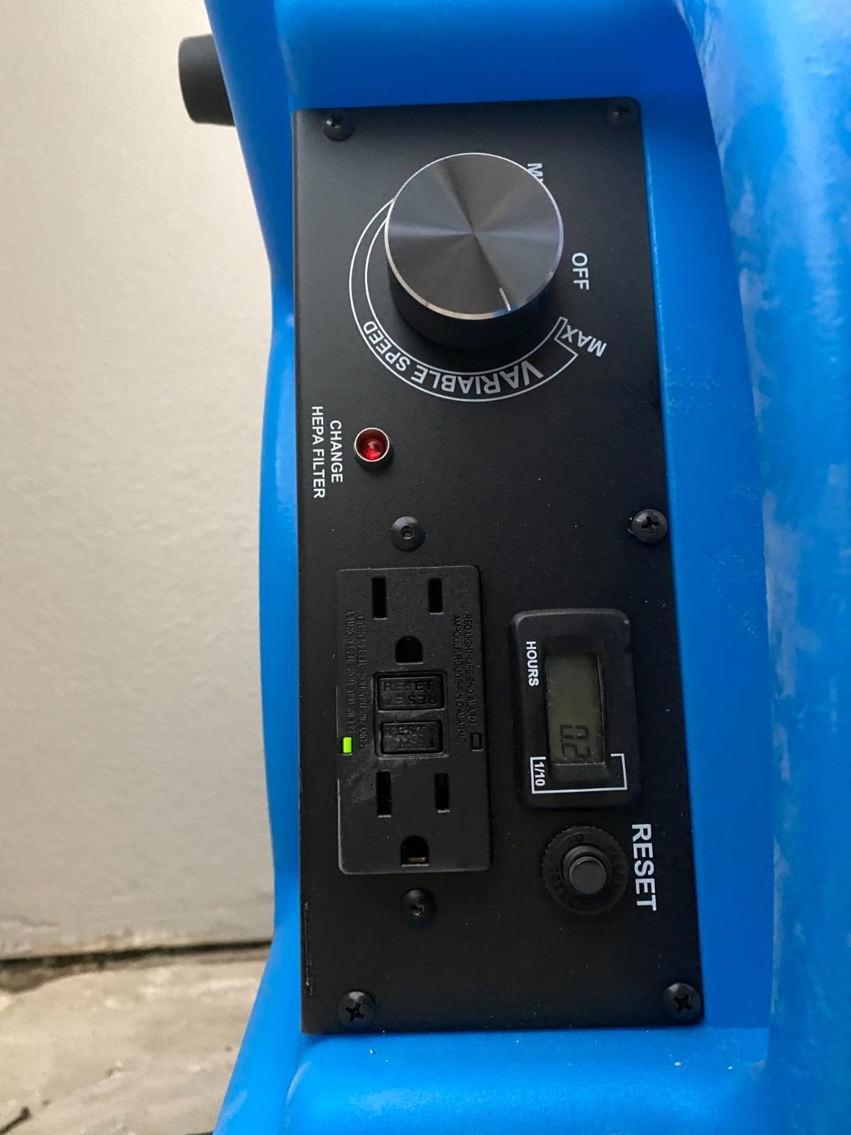 CADPXS Shield-550 Air Scrubber 550 CFM with 3-Stage Filtration, Negative Air Machine, Airborne Cleaner HEPA Scrubber, Water Damage Restoration Equipment, Commercial Air Purifier customer photo 1