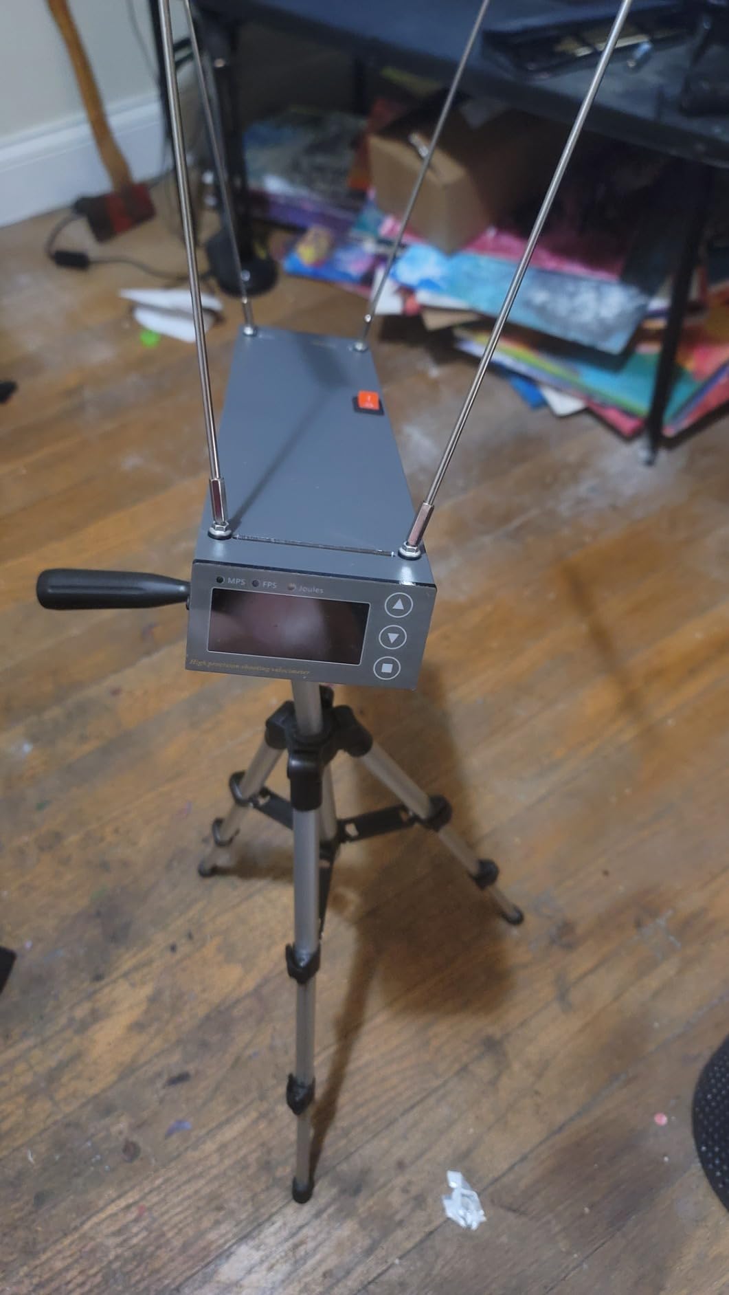 High-Precision Shooting Speed Meter, Ballistic Slingshot Chronograph Bullet Bow Arrow Velocity Meter Measurement Tool with Tripod customer photo 1