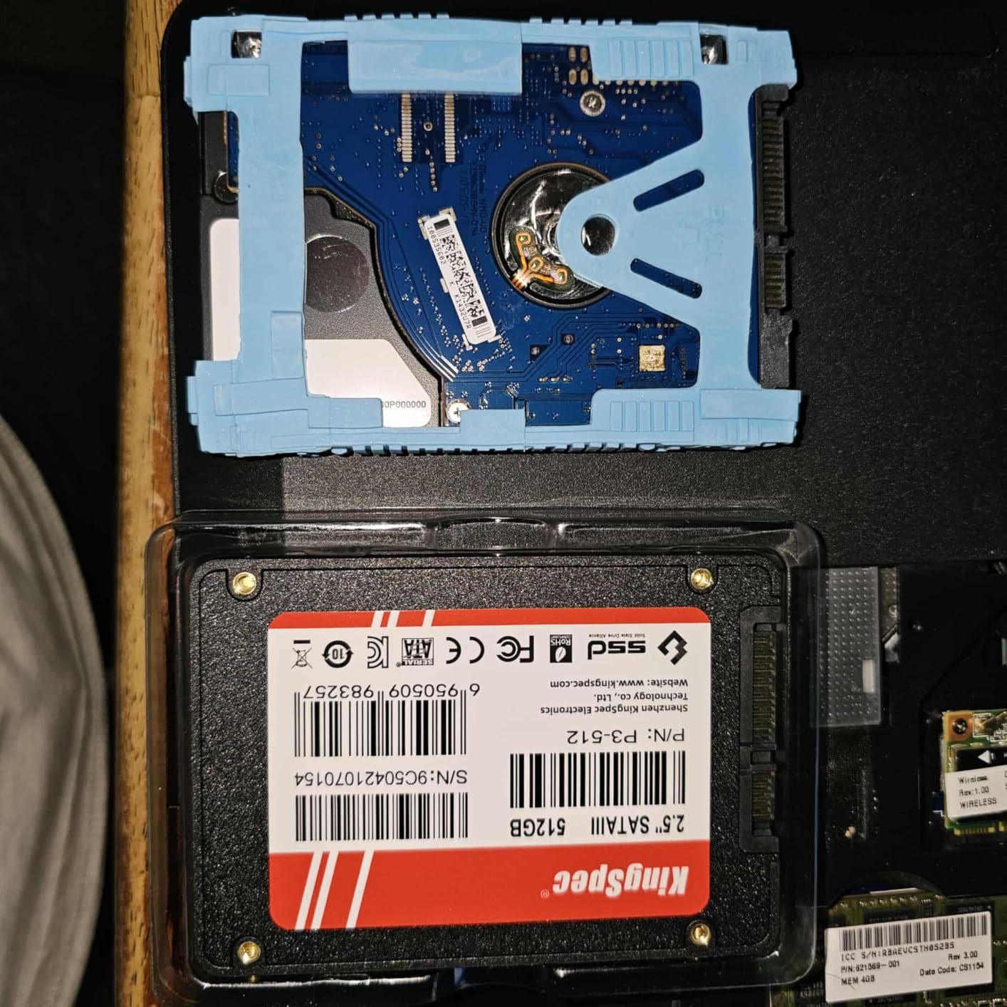 KingSpec 1TB 2.5 SSD SATA III Internal - 550MB/s Read, 520MB/s Write with 3D NAND Flash customer photo 1