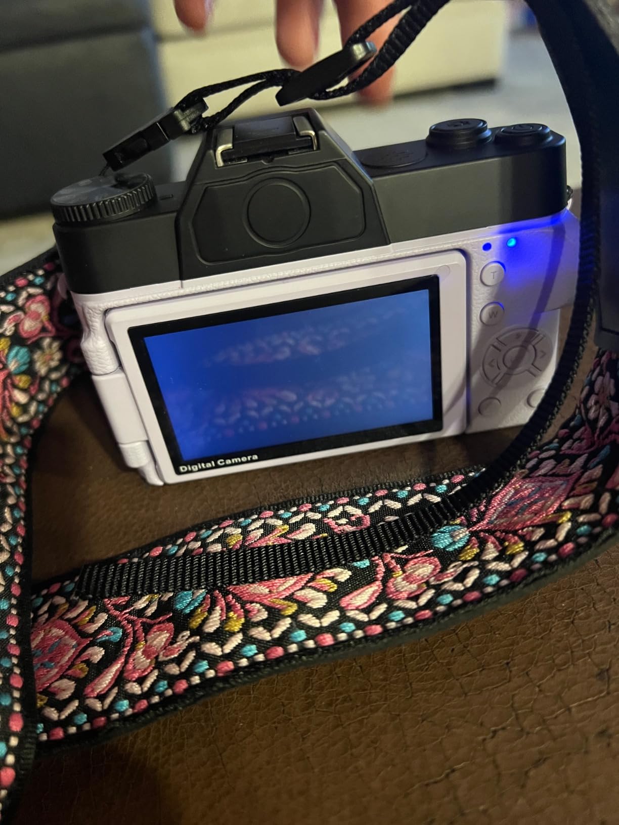 2024 Upgrade VJIANGER Digital Camera for Photography Vlogging Camera for YouTube with WiFi, 180° Flip Screen, 16X Digital Zoom, 52mm Lens, 2 Batteries, 32GB Micro SD Card(Purple) customer photo 1