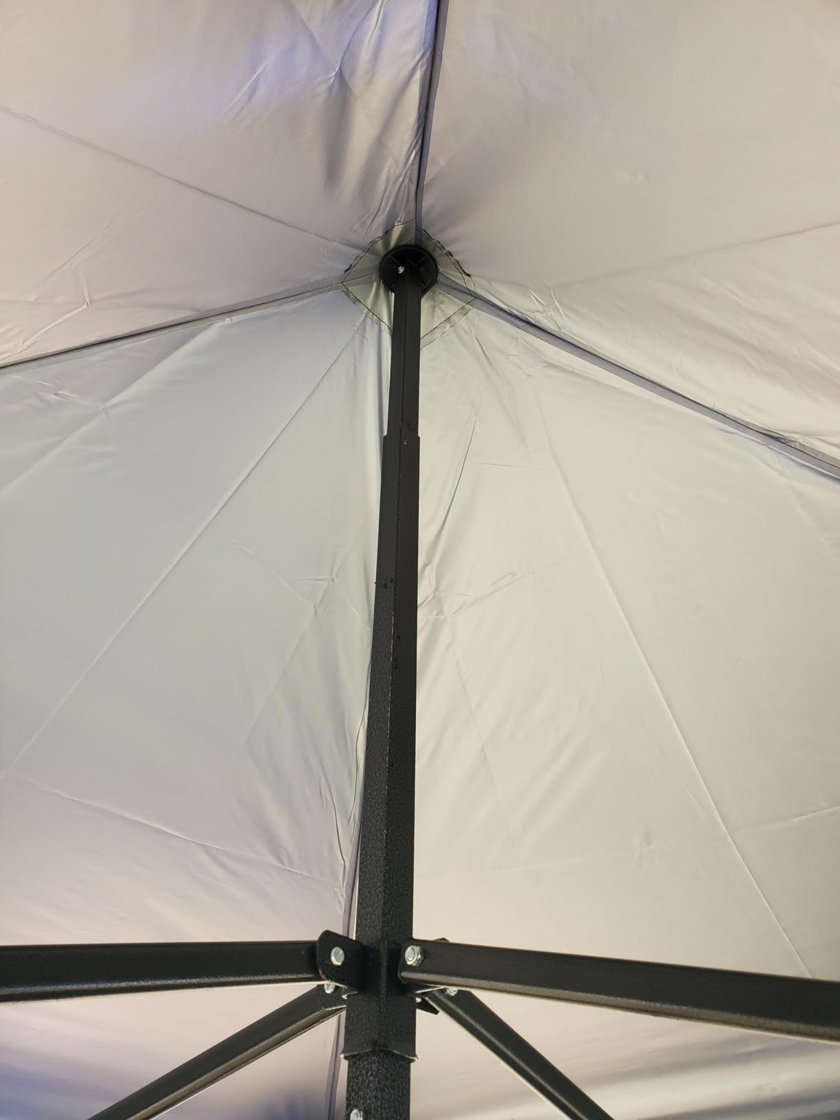 COBIZI 10x10 Heavy Duty Pop Up Canopy Tent with 4 Sidewalls, All Weather Wind Waterproof Outdoor Party Tents for Parties Commercial Wedding Canopy Gazebo with Roller Bag, Black customer photo 1