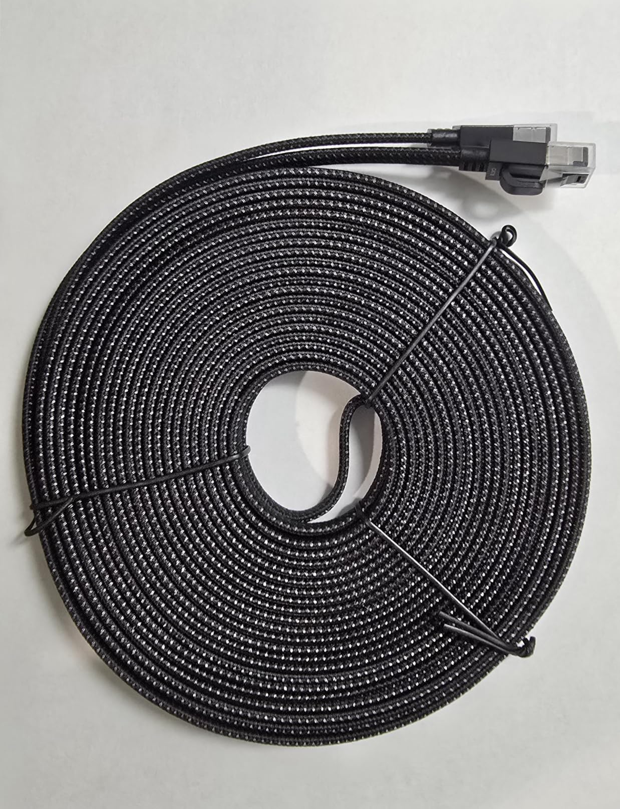 Smolink Ethernet Cable 50 ft, Cat 8 Ethernet Cable with 40Gbps 2000Mhz High Speed Ethernet Cable, Shielded Heavy Duty SFTP RJ45 LAN Cable Patch Cord for Modem Router Gaming PC PS4/5/6 Xbox, Black customer photo 2