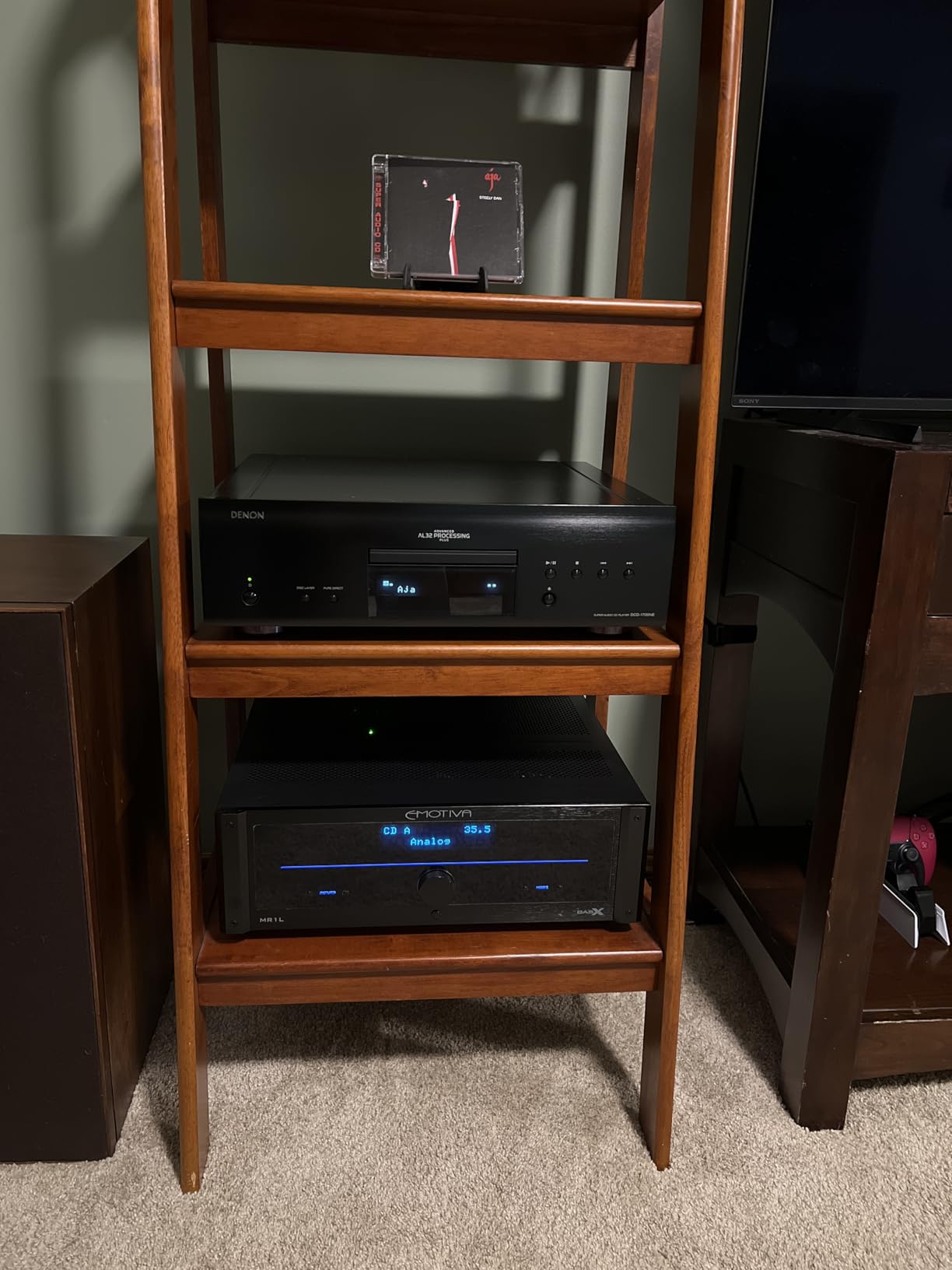 Denon DCD-1700NE SACD Player, Ultra-Precision 192 kHz/32 Bit D/A Converter, Vibration-Resistant Design customer photo 2
