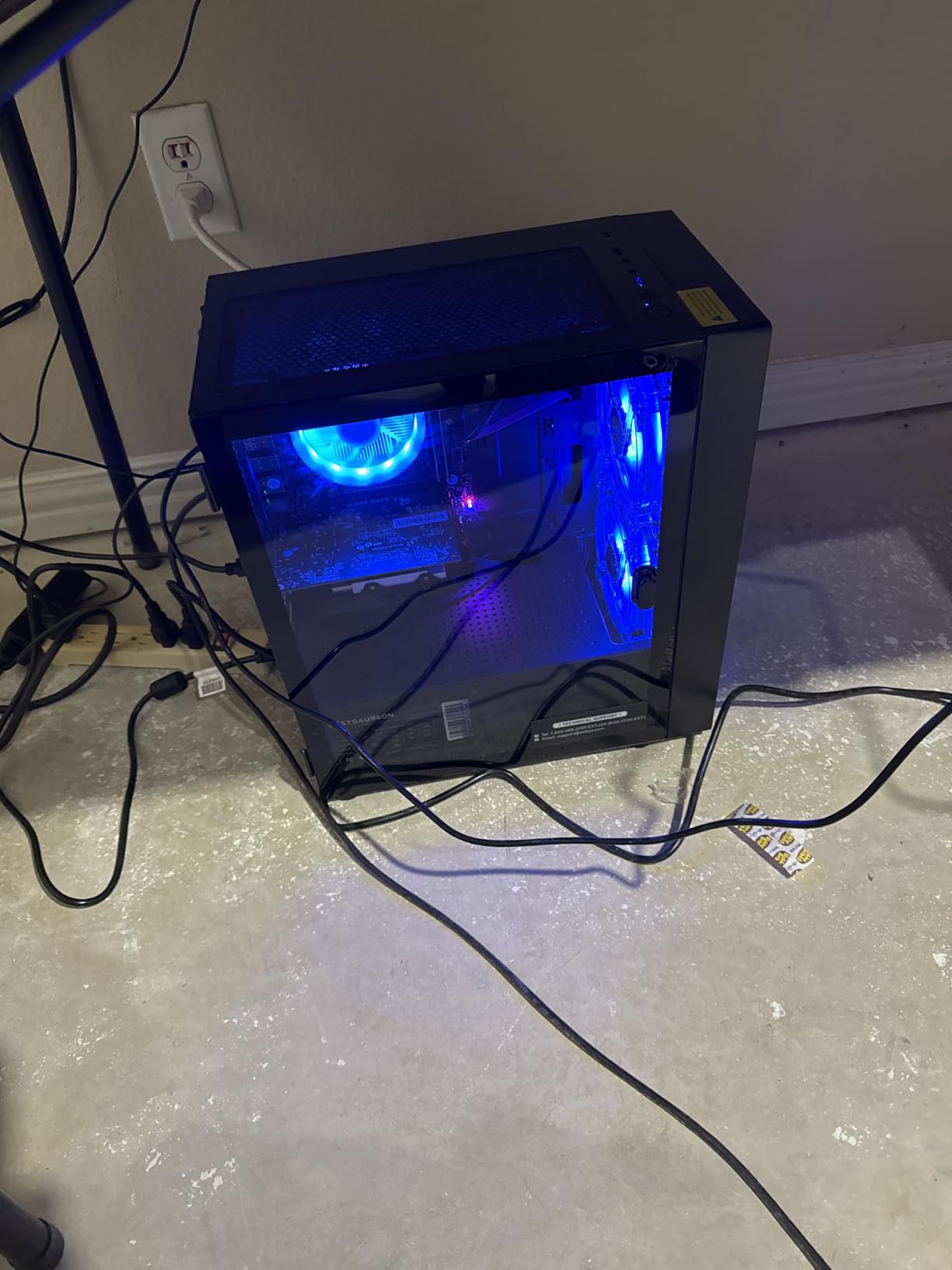 STGAubron Prebuilt Gaming PC Desktop, Radeon RX 550 4G, Intel Core i5 up to 3.6GHz, 16G RAM, 512G SSD, WiFi 6, BT 5.0, RGB Fan x2, Windows 11 Home customer photo 2