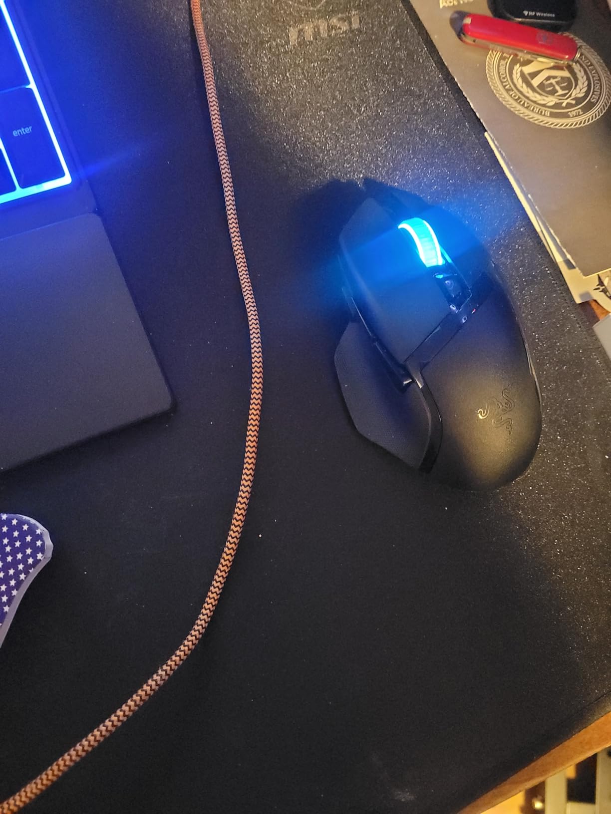Razer Basilisk V3 X HyperSpeed Customizable Wireless Gaming Mouse: Mechanical Switches Gen-2-5G Advanced 18K Optical Sensor - Chroma RGB - 9 Programmable Controls - 285 Hr Battery - Classic Black customer photo 1