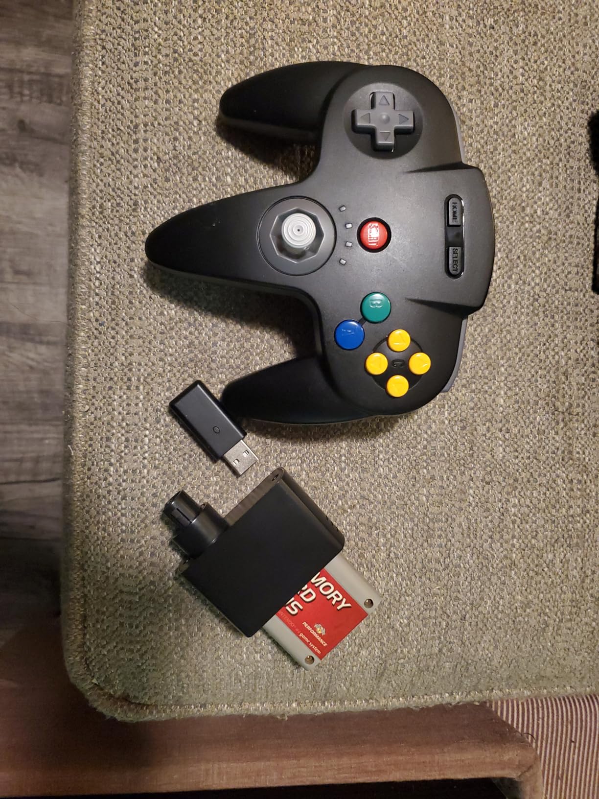 KIWITATA Wireless N64 Controller for Switch System, 2.4GHZ N64 Remote Joystick Wireless Gamepad Controller Compatible with N64 Original Console, Raspberry Pi, IOS, PC Windows 7,8,10,11 Gray customer photo 2