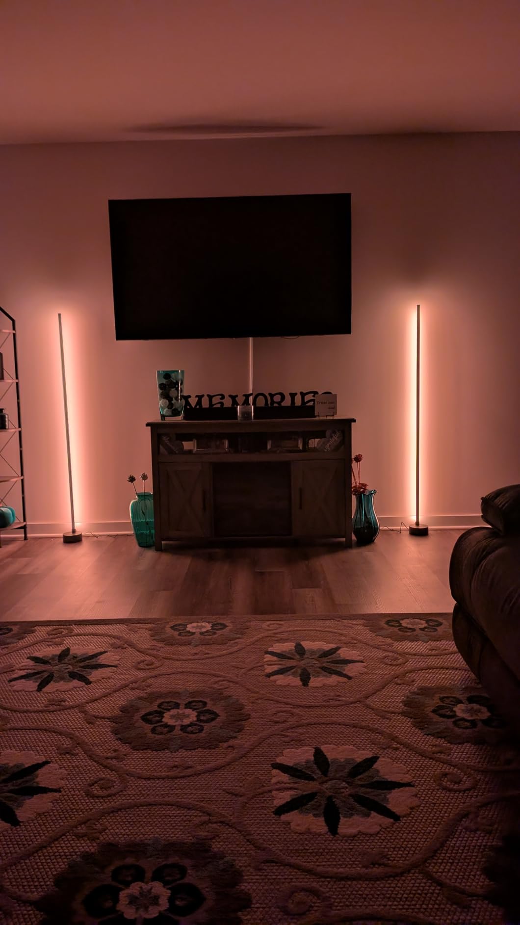 Corner Floor Lamp - Smart RGB LED Corner Lamp with App and Remote Control, 16 Million Colors & 68+ Scene, Music Sync, Timer Setting - Ideal for Living Rooms, Bedrooms, and Gaming Rooms customer photo 2