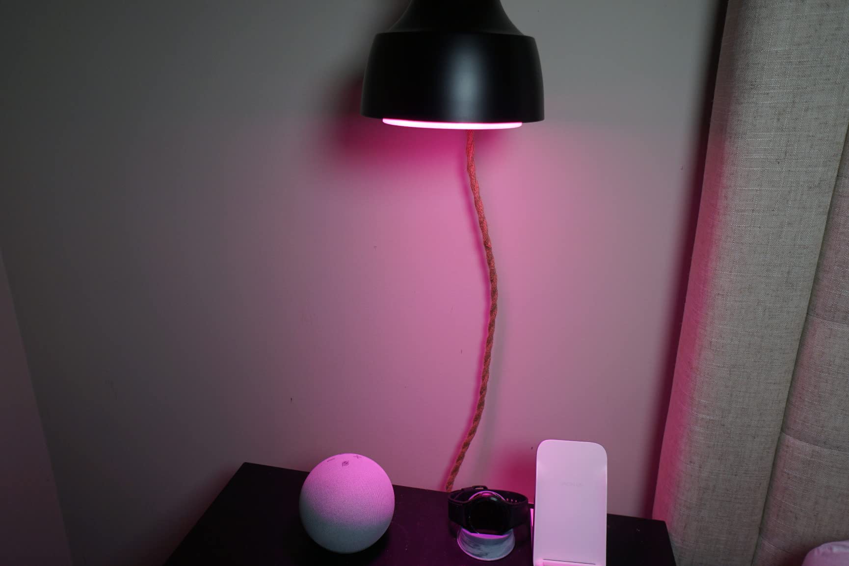 Philips Hue Smart 100W PAR38 LED Bulb, 2 Pack, White & Color Ambiance Color-Changing Light, 1300LM, E26, Outdoor Light Bulbs, Control with Hue App, Works with Alexa, Google Assistant and Apple Homekit customer photo 2