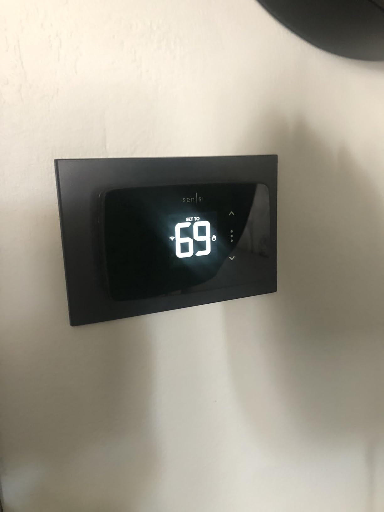Sensi Lite Smart Thermostat, Programmable, WiFi, Easy DIY, Works With Alexa, ENERGY STAR Certified, ST25 customer photo 1