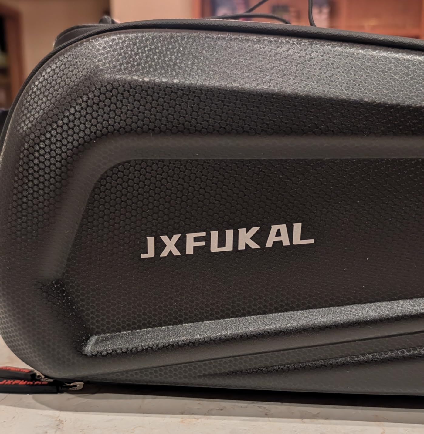 JXFUKAL Bike Bags for Bicycle Rear rack - 9.5L/17L/40L Hard Shell Waterproof Bike Ebike Trunk Pannier customer photo 2