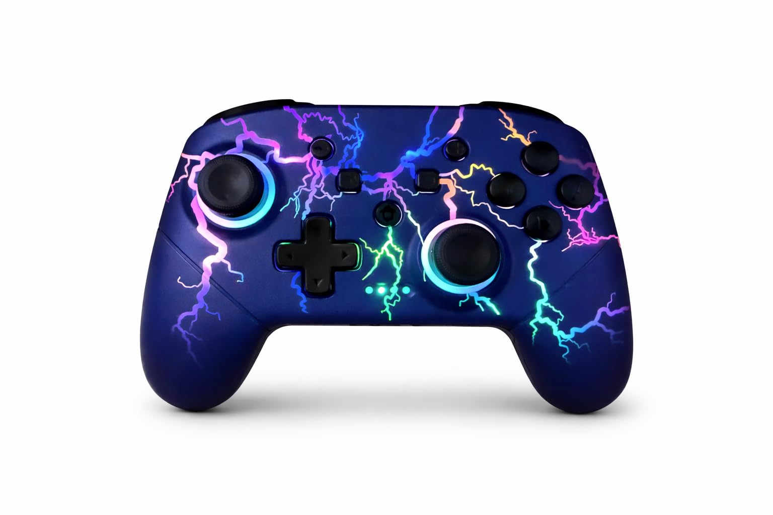 VOYEE Switch Controllers Compatible with Switch/Lite/OLED/PC Windows, 1000mAh Programmable RGB Lightning LED, Wireless Pro Controller with One Key Pairing/Wake Up/Turbo/Vibration customer photo 2