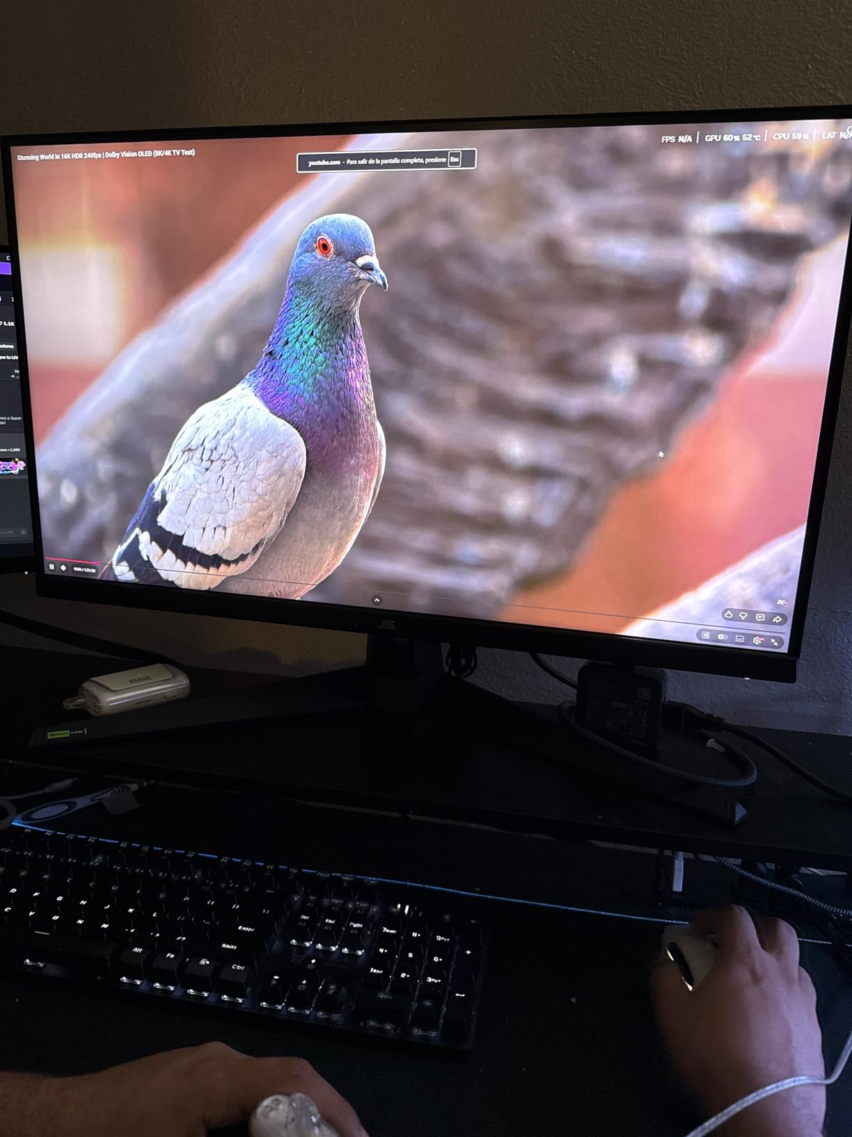 ASUS TUF Gaming 27 inch 1440P HDR Monitor (VG27AQ3A) - QHD (2560 x 1440), 180Hz, 1ms, Fast IPS, 130% sRGB, Extreme Low Motion Blur Sync, Speakers, Freesync Premium, G-SYNC Compatible, HDMI, DisplayPort customer photo 2