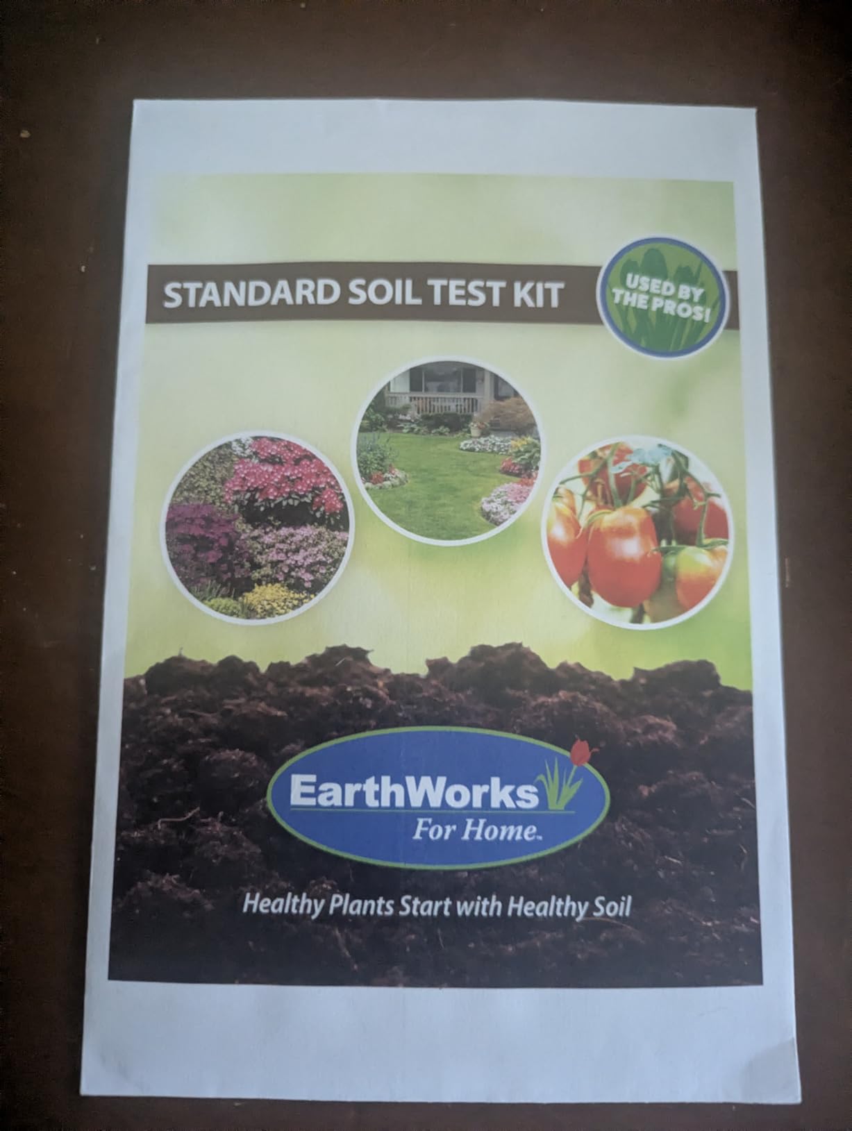 EarthWorks EW4H Soil Test Kit, Complete pH and Nutrient Lab Analysis, Mail-in Sample for Fast Results, Ideal for Garden, Lawn, Turf & Home Use, 1 Pack customer photo 1