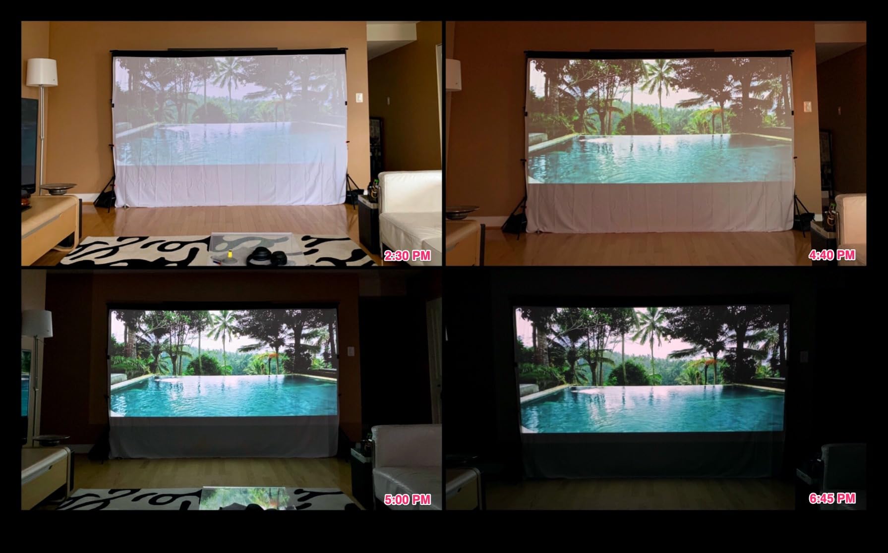Anker Nebula Mars 3 Outdoor Portable Projector, 1000 ANSI Lumens, AI-Powered Image, Built-In Battery with 5 Hour Playtime, Android TV, 200 Inch Home Theater, for Backyard, Office and Business, and Camping customer photo 2