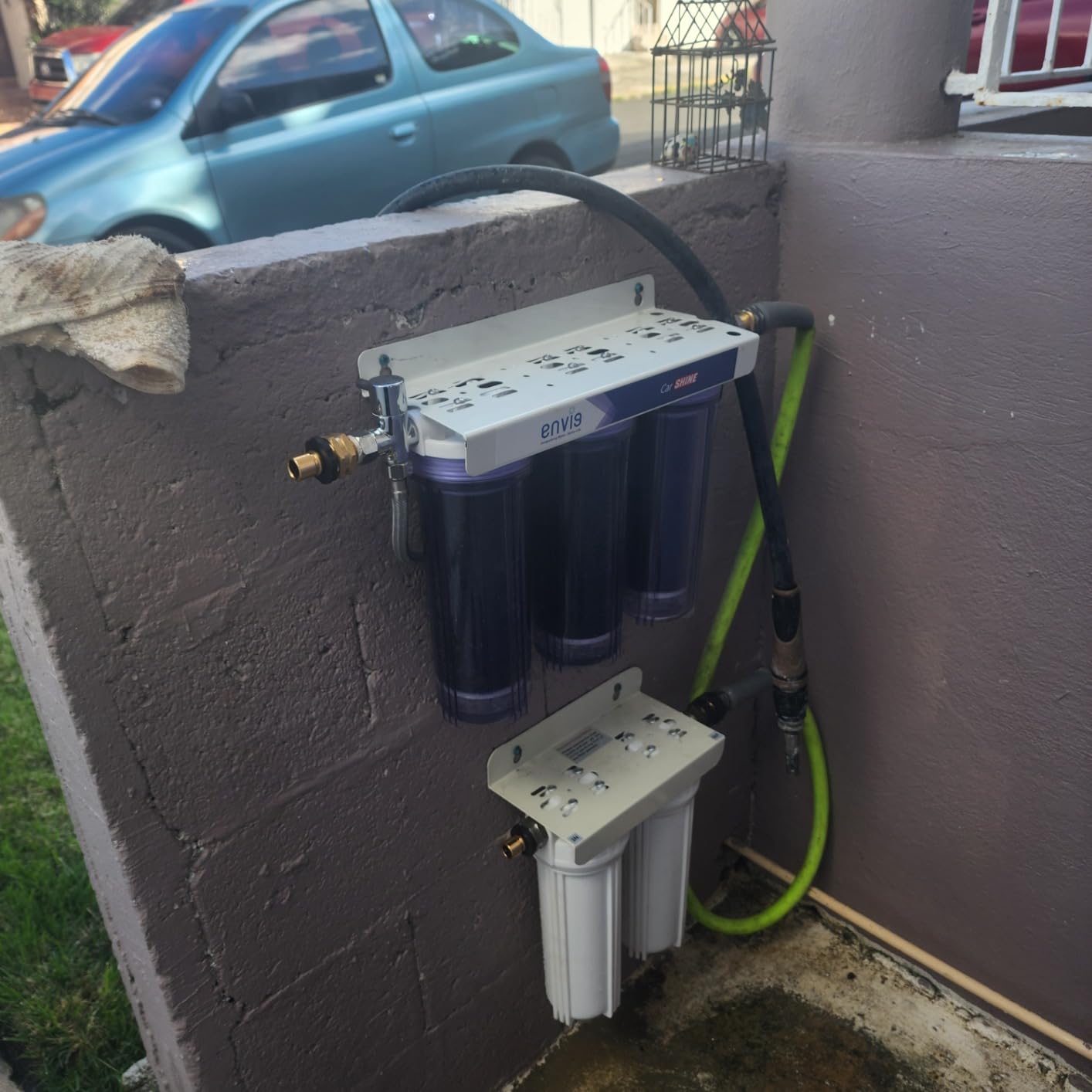 External RV Dual Water Filter System for Reducing Sediment, Dirt, Sand, Rust, Scale Particles & Chlorine Taste customer photo 2
