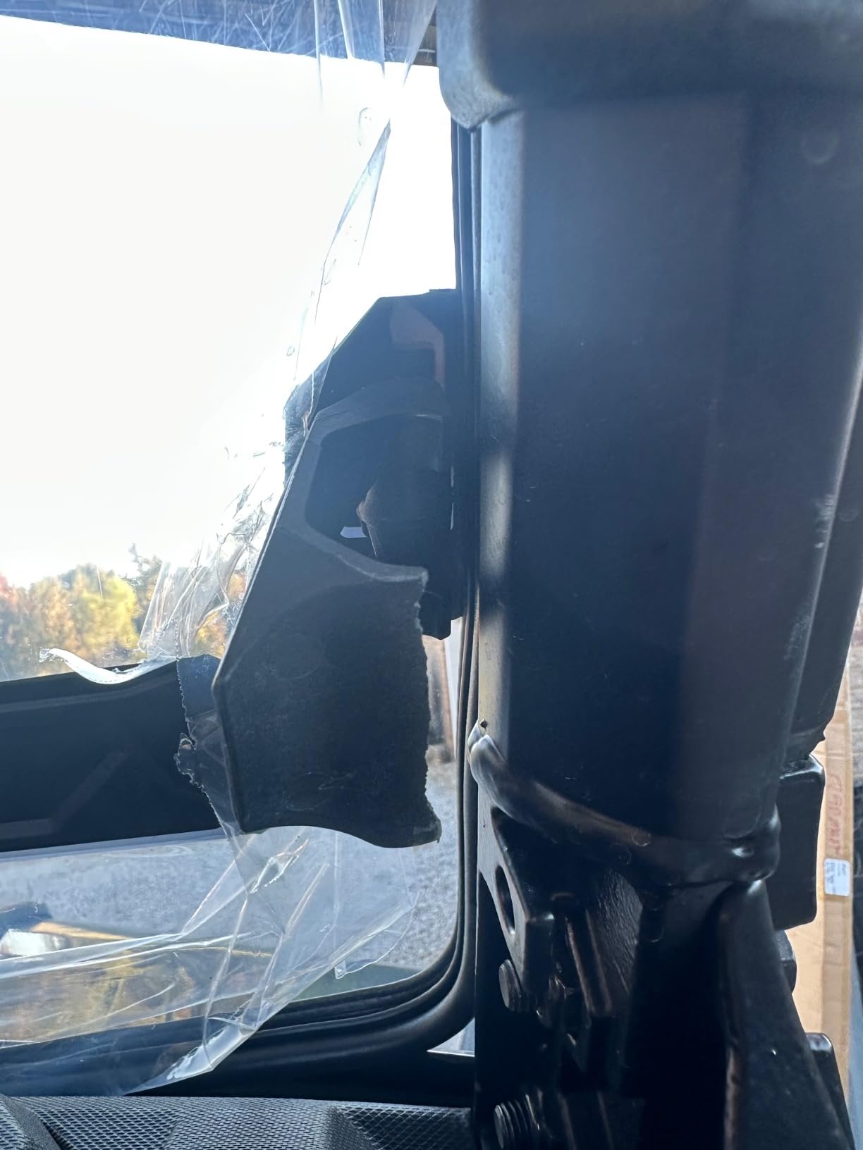 Clear Front Windshield Heavy Duty Scratch Resistant Full Windshield Compatible with Polaris Ranger XP 1000 / 900 / Crew 2017-2025 Accessories Polycarbonate Vented UTV Window customer photo 2