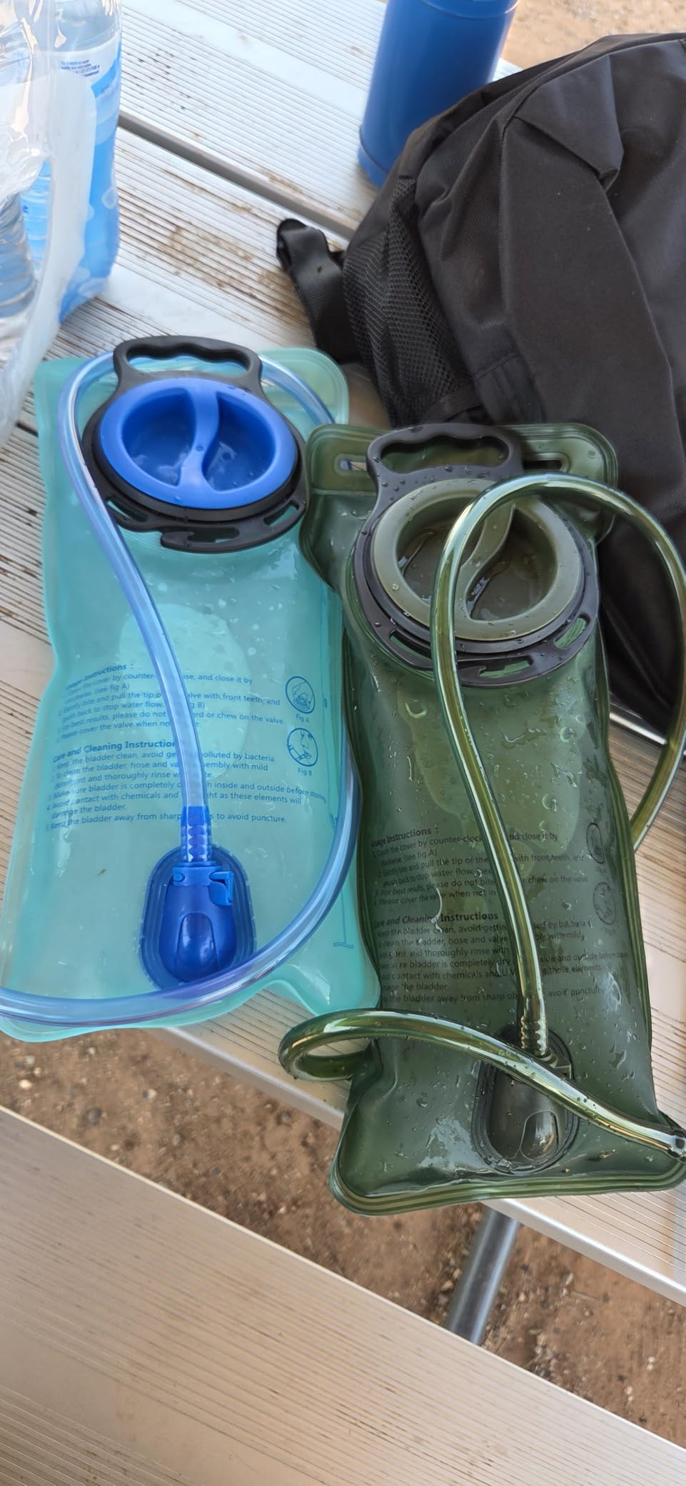 1.5L/2L/2.5L/3L Hydration Bladder, Large Opening Water Storage Bladder Bag, for Cycling Hiking Camping customer photo 1