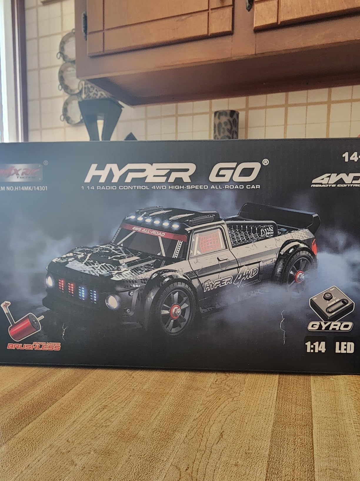 HYPER GO 14301 V3 1/14 RTR Brushless RC Drift Car with Gyro, Max 38 mph Fast RC Cars for Adults, 4WD customer photo 1