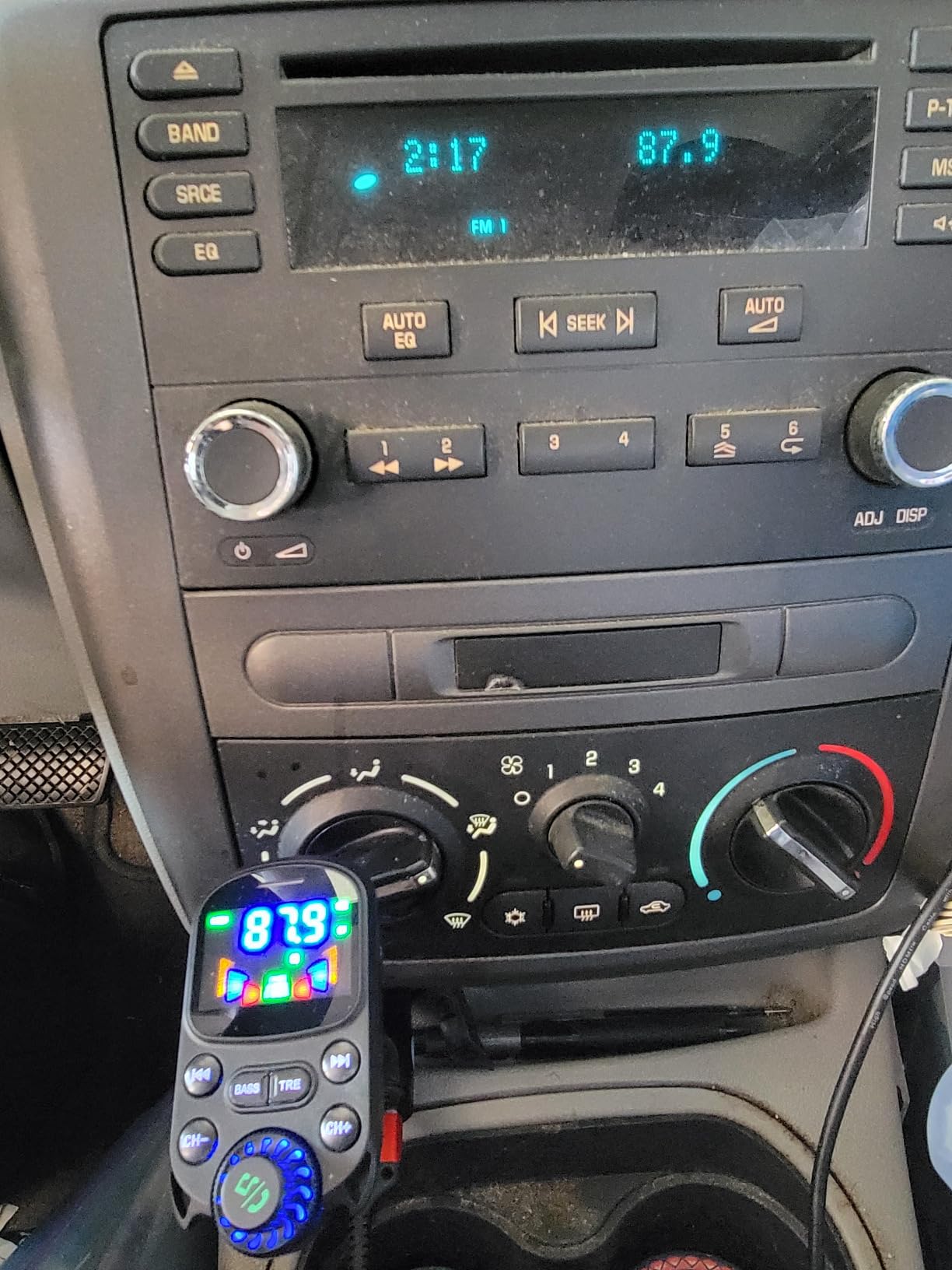 Bluetooth 5.3 FM Transmitter for Car SOARUN Bluetooth Car Adapter PD30W & USB Port Fast Charge, HiFi Treble & Bass Player, 1.6