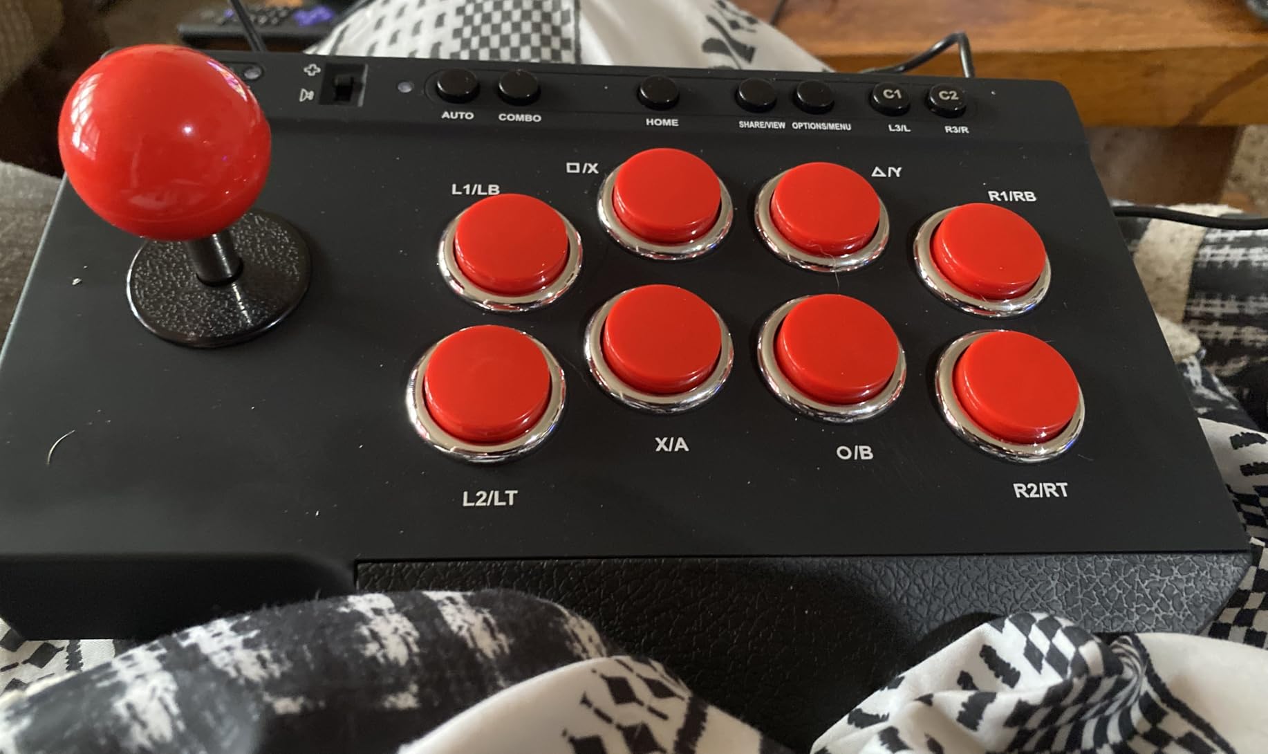 SUBSONIC - Arcade stick compatible with PS4, Xbox Serie X/S, Xbox One, PC, PS3 customer photo 1