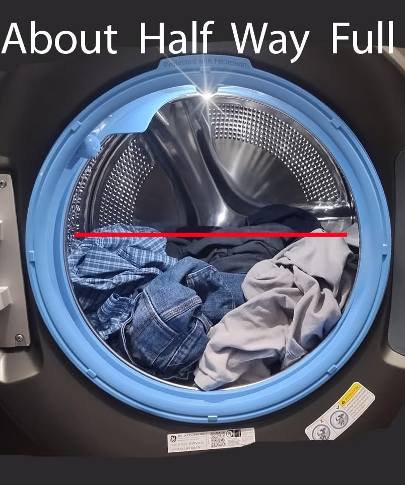 GE Profile PFQ97HSPVDS 28 Inch Smart Front Load Washer/Dryer Combo with 4.8 cu.ft. Capacity, 12 Wash Cycles, 14 Dryer Cycles customer photo 3