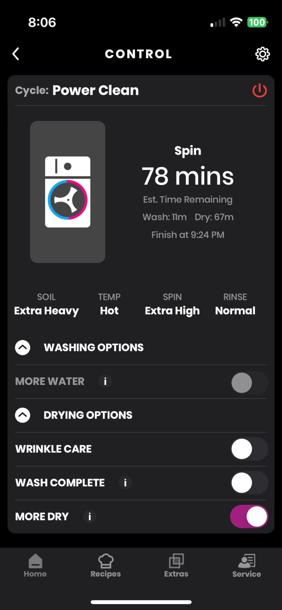 GE Profile PFQ97HSPVDS 28 Inch Smart Front Load Washer/Dryer Combo with 4.8 cu.ft. Capacity, 12 Wash Cycles, 14 Dryer Cycles customer photo 4