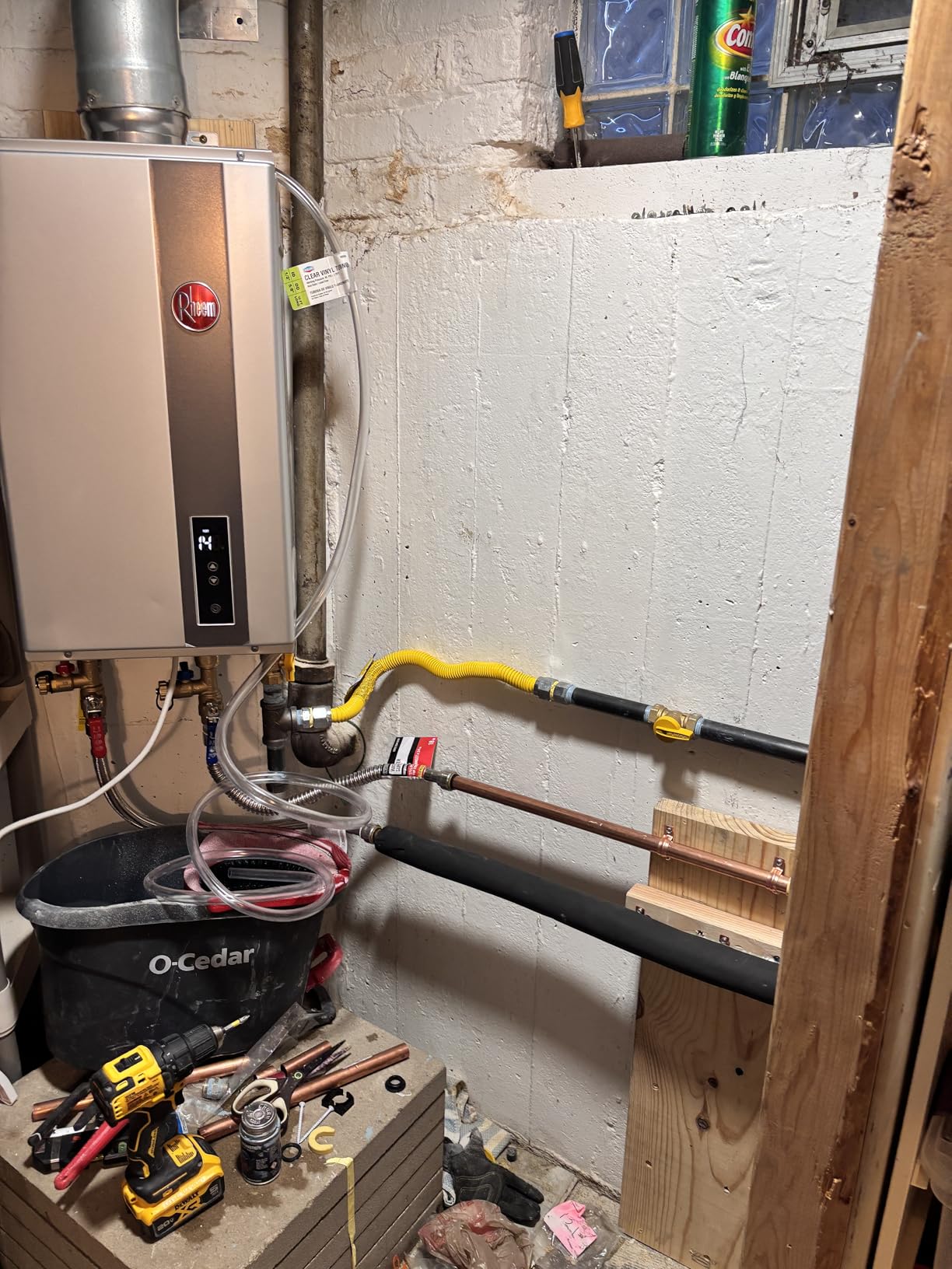 RTG-95DVELN-3 High Efficiency Non-Condensing Indoor Tankless Natural Gas Water Heater 9.5 GPM with WiFi, 199,900 BTUs customer photo 1