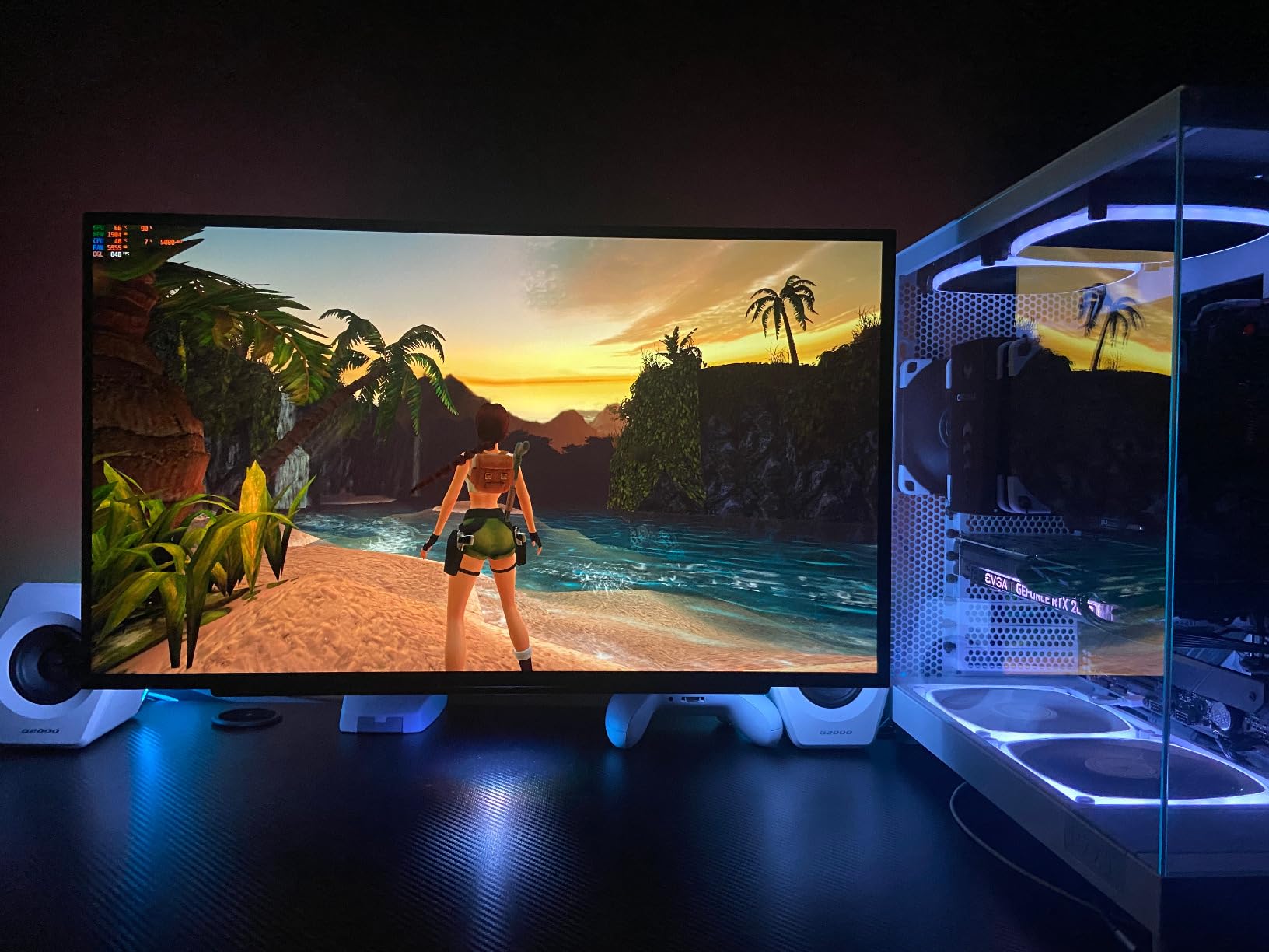 NZXT H6 Flow | CC-H61FW-01 | Compact Dual-Chamber Mid-Tower Airflow Case | Panoramic Glass Panels | High-Performance Airflow Panels | Includes 3 x 120mm Fans | Cable Management | White customer photo 2