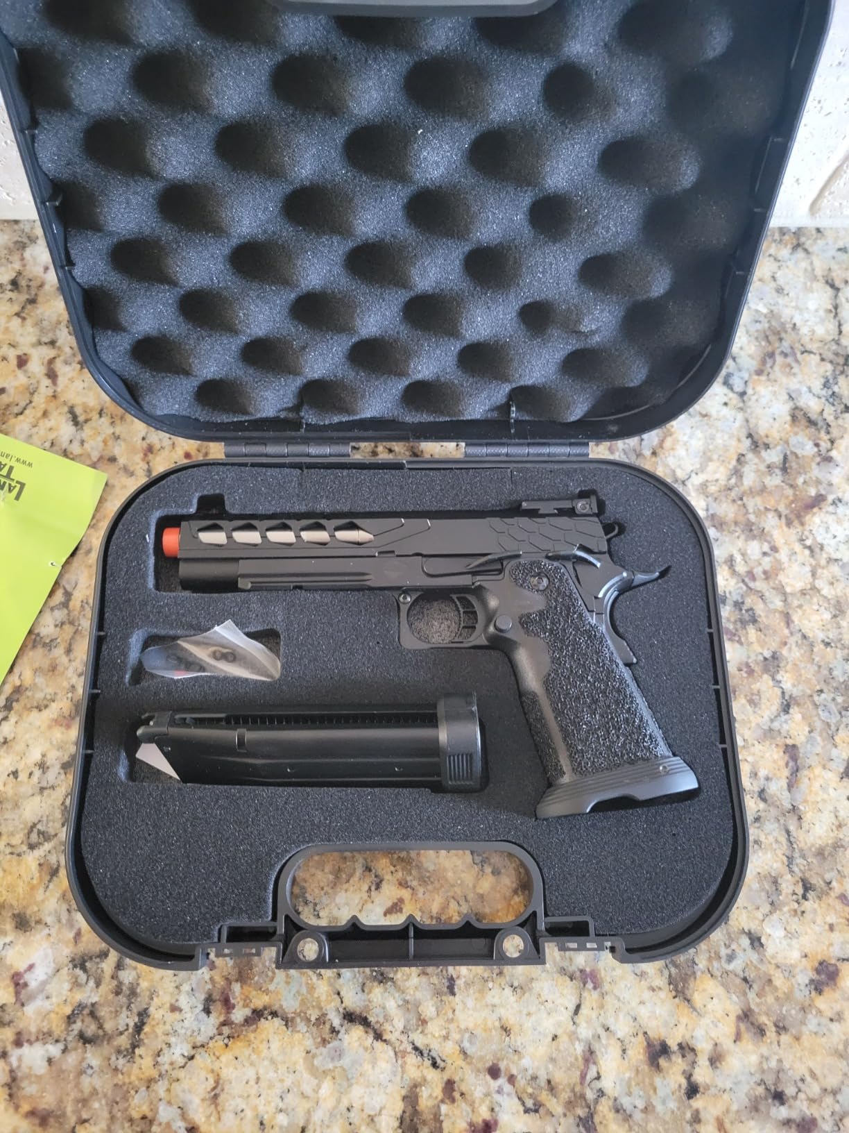 Lancer Tactical Airsoft Pistol STRYK Hi-Capa 5.1/4.3 Full Metal Gas Blowback 330 FPS customer photo 1