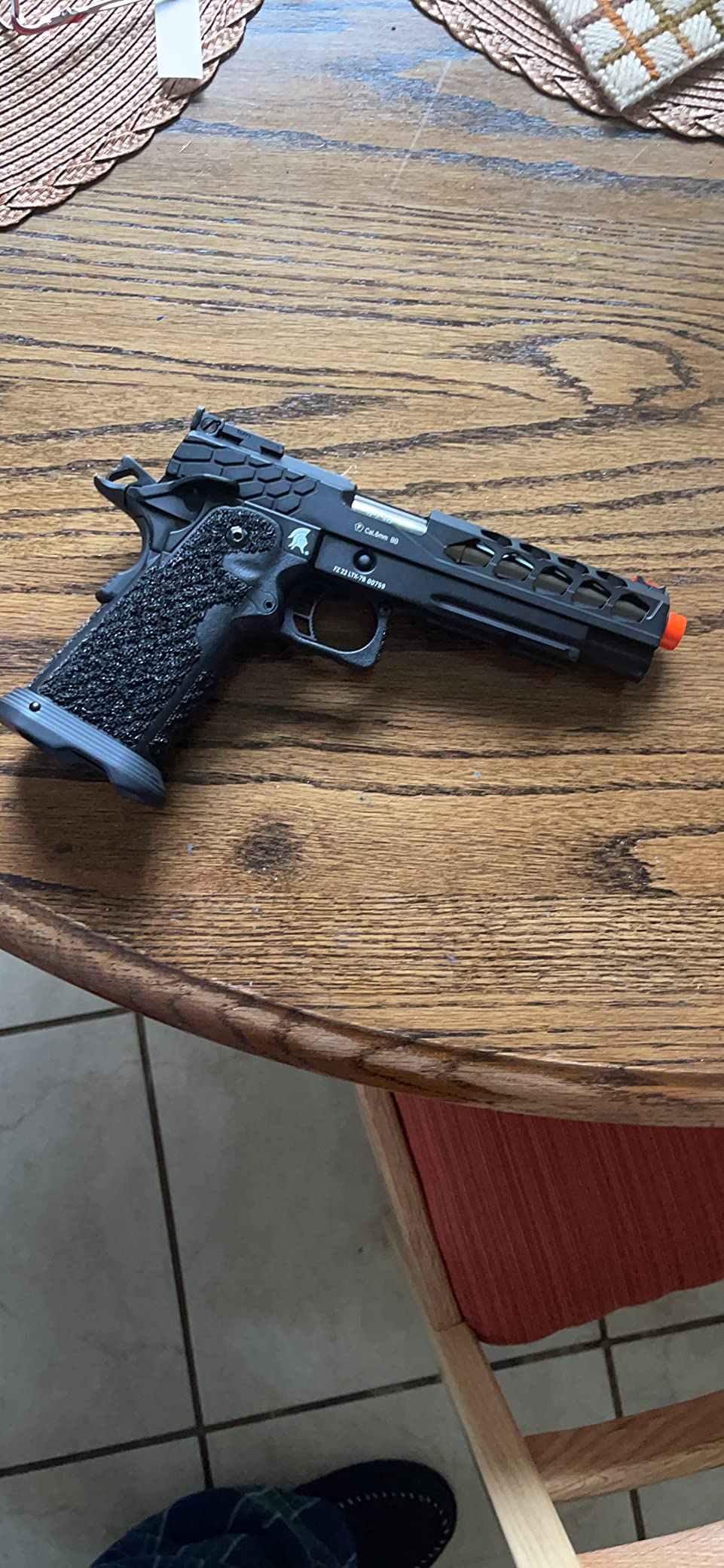Lancer Tactical Airsoft Pistol STRYK Hi-Capa 5.1/4.3 Full Metal Gas Blowback 330 FPS customer photo 2