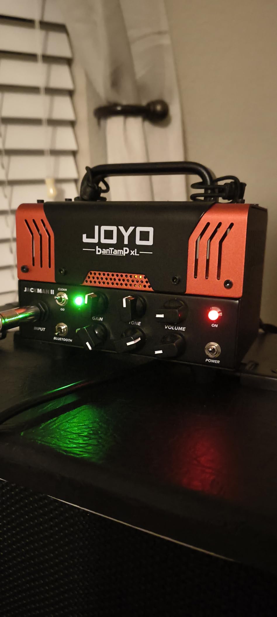 JOYO Bass Mini Amp Head 50 Watt Preamp Hybrid Tube Power Amplifier Head with 3 Band EQ & Bluetooth (No Sound,Need Extra Speaker) Badass customer photo 1