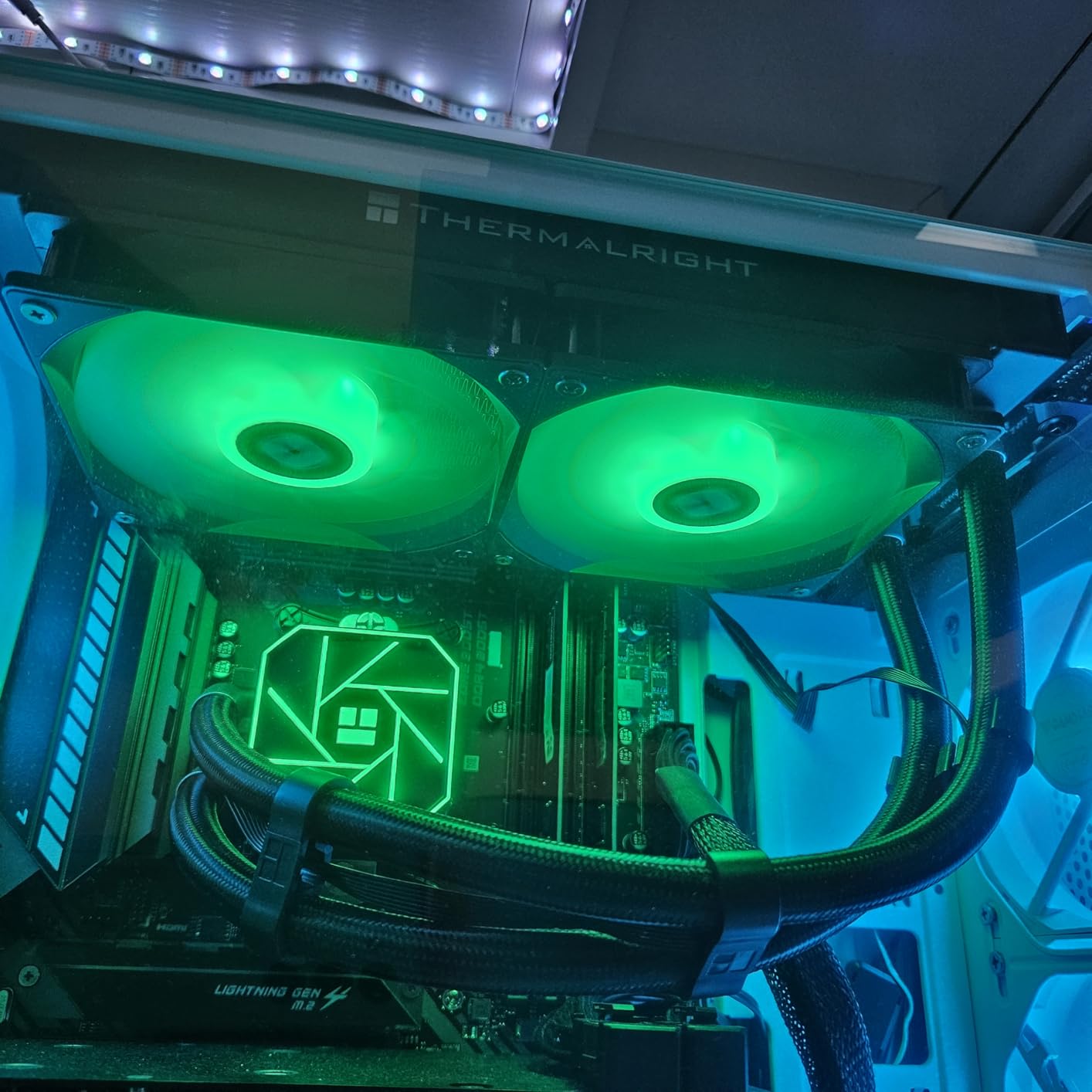 Thermalright Aqua Elite 240 V3 AIO CPU Cooler, 240mm Liquid Cooling, ARGB PWM Fans, Intel LGA1150-1200/2011/1700, AMD AM4/AM5 customer photo 2