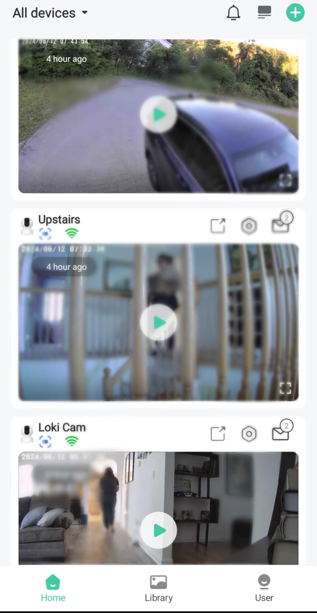 Pet Camera, 2K HD Dog Camera with Phone APP, 360° Pan/Tilt View Puppy Cam, One Click Call for Baby Monitor, MagivPix Night Vision, Motion Tracking Alarm with Cloud/Local SD, Home Indoor Security Cam customer photo 1