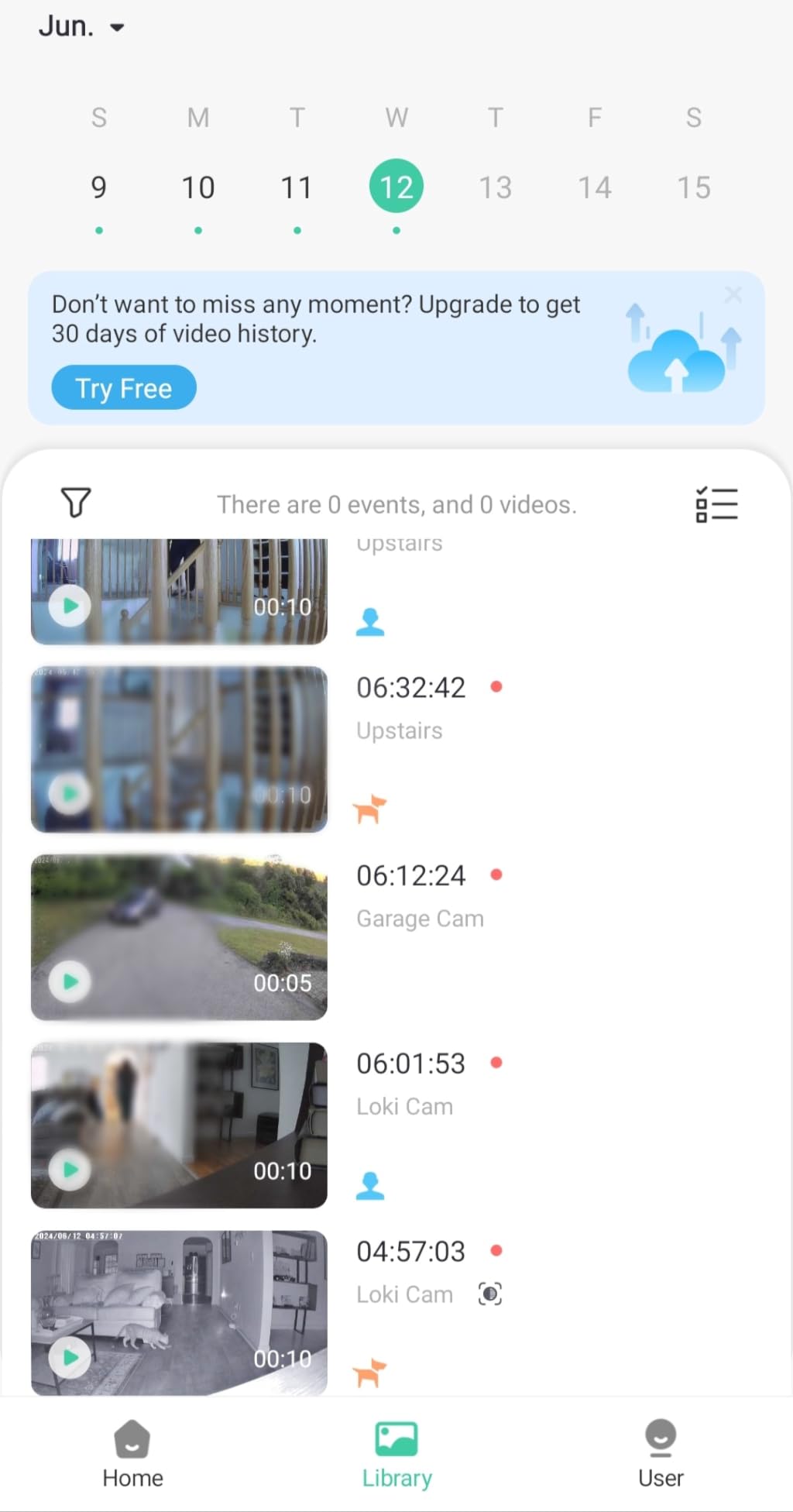 Pet Camera, 2K HD Dog Camera with Phone APP, 360° Pan/Tilt View Puppy Cam, One Click Call for Baby Monitor, MagivPix Night Vision, Motion Tracking Alarm with Cloud/Local SD, Home Indoor Security Cam customer photo 2