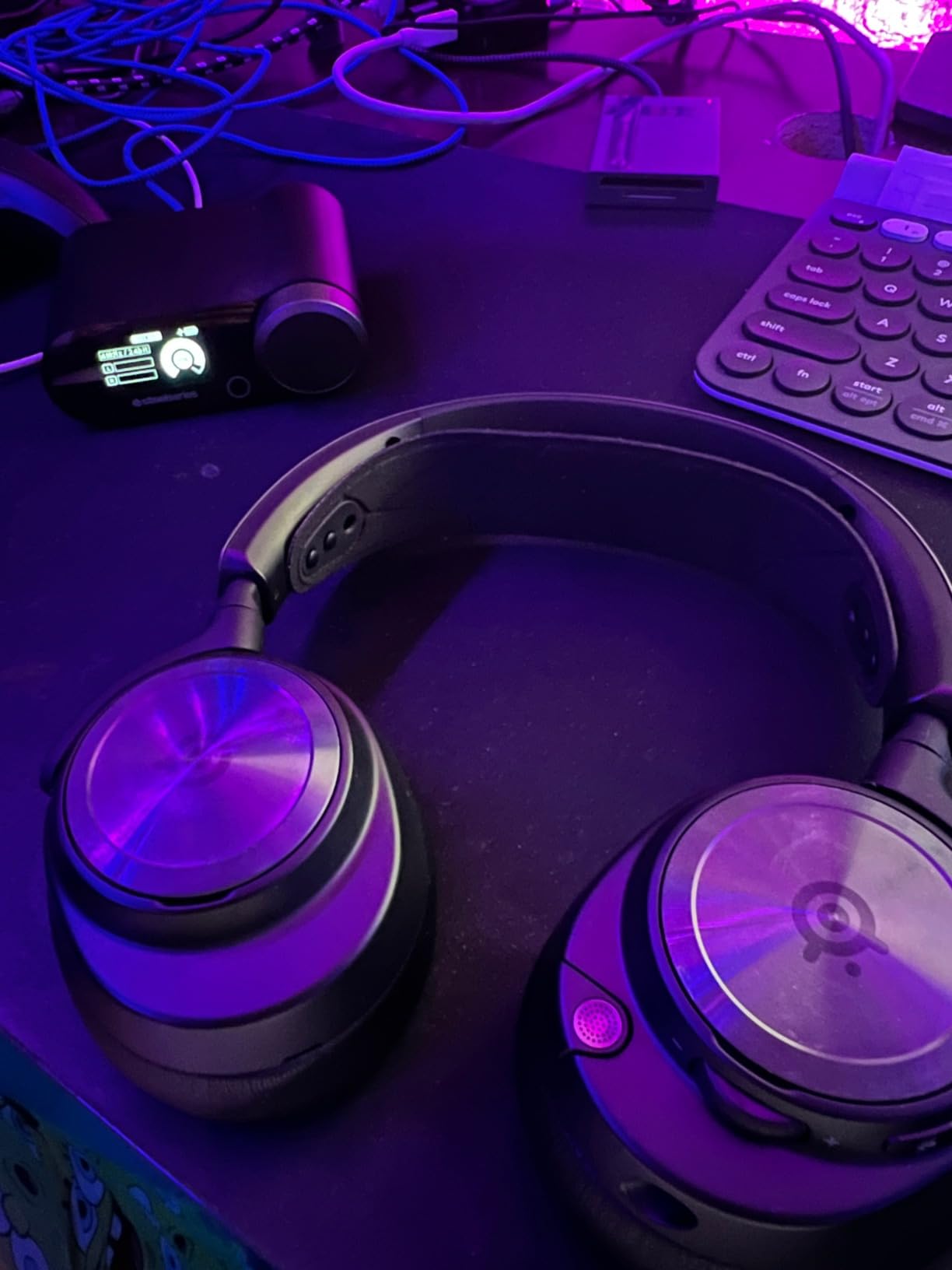 SteelSeries Arctis Nova Pro Wireless Multi-System Gaming Headset - Premium Hi-Fi Drivers - Active Noise Cancellation - Infinity Power System - ClearCast Gen 2 Mic - PS5, PS4, PC, Switch, Mobile customer photo 1