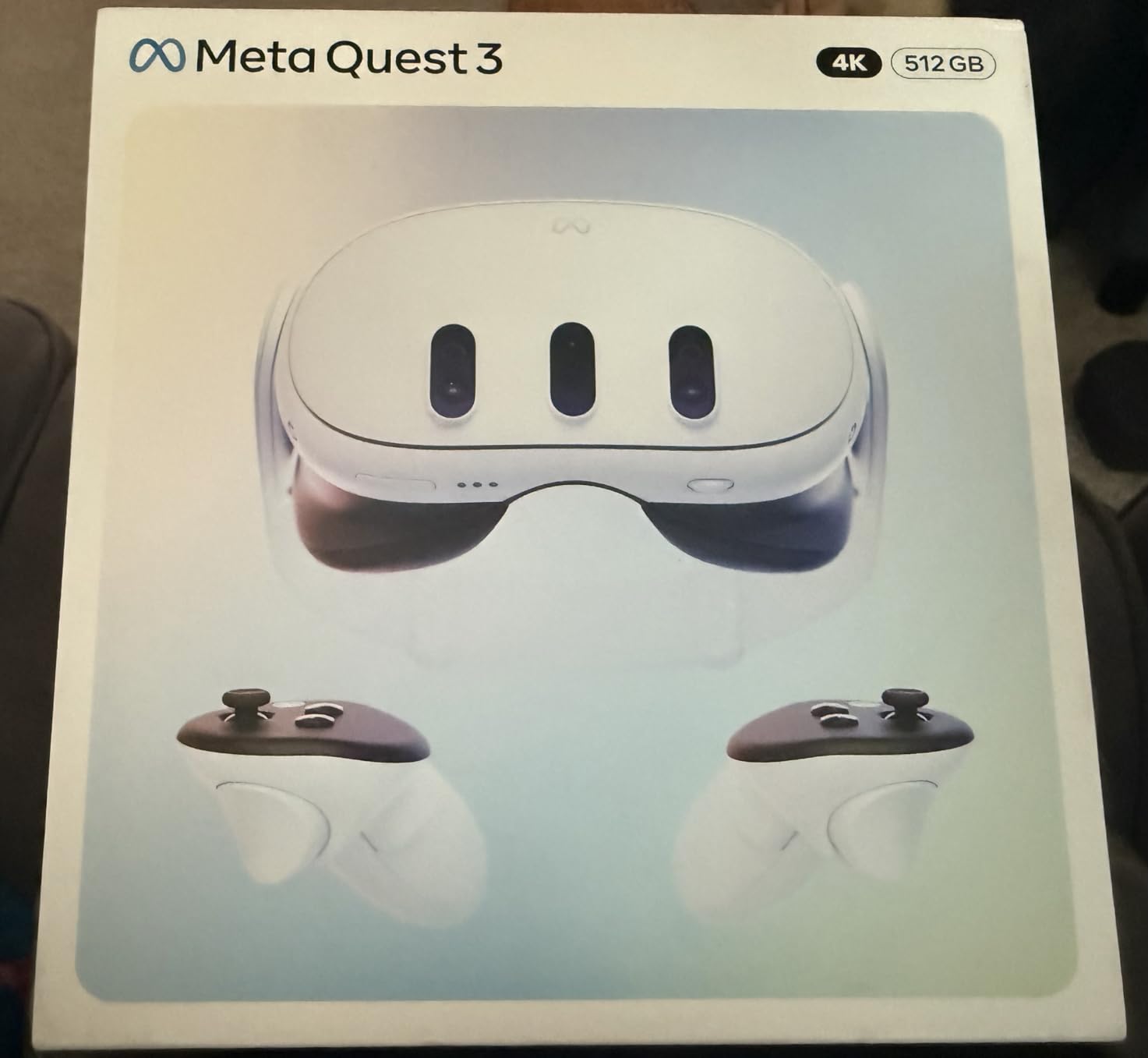 Quest 3 512GB | VR Headset - Thirty Percent Sharper Resolution - 2X Graphical Processing Power - Virtual Reality Without Wires - Access to 40+ Games with a 3-Month Trial of Meta Horizon+ Included customer photo 1