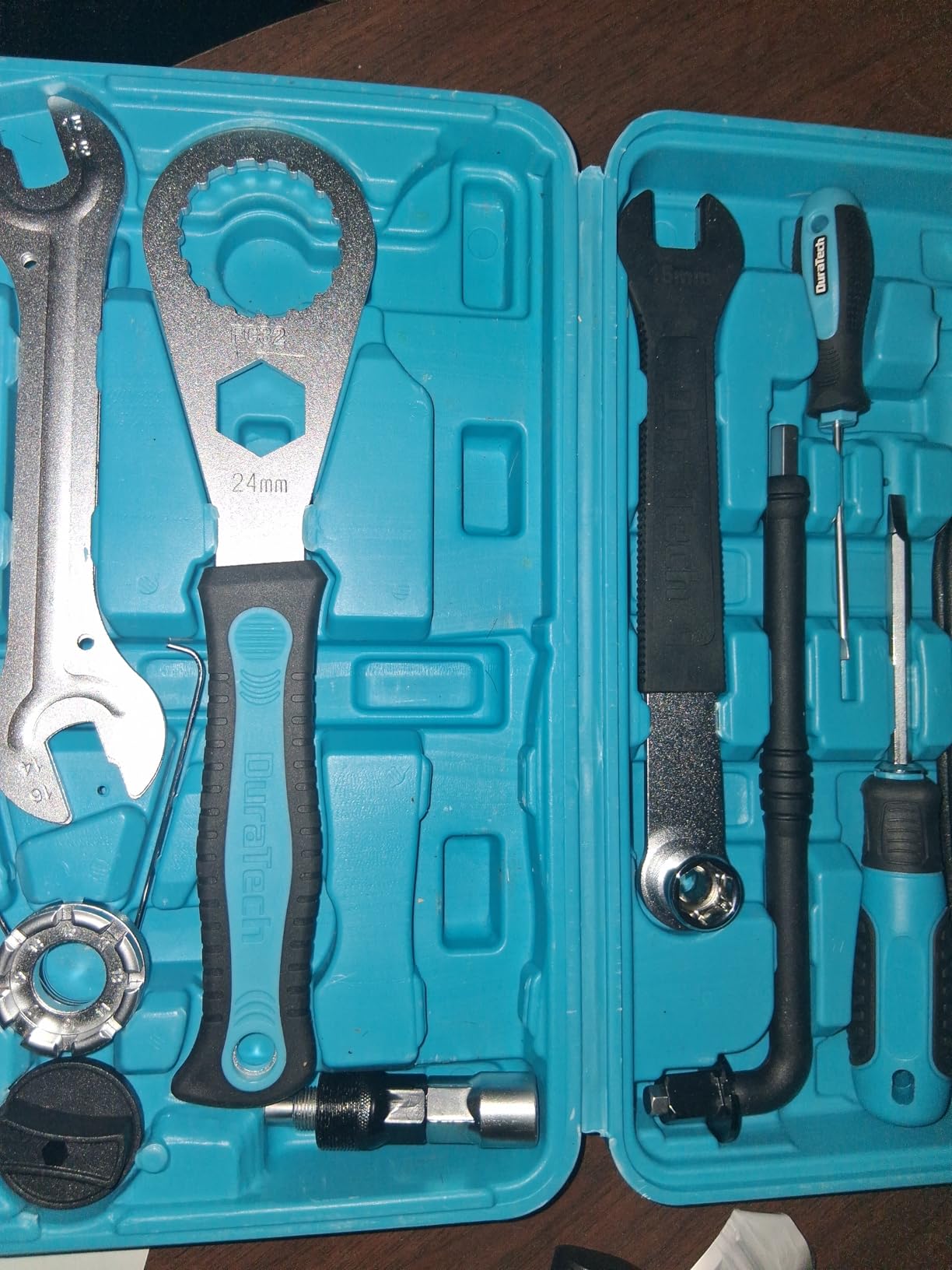 DURATECH 40 Pieces Bike Repair Kit, Complete Bicycle Tool Kit with Storage Case customer photo 2