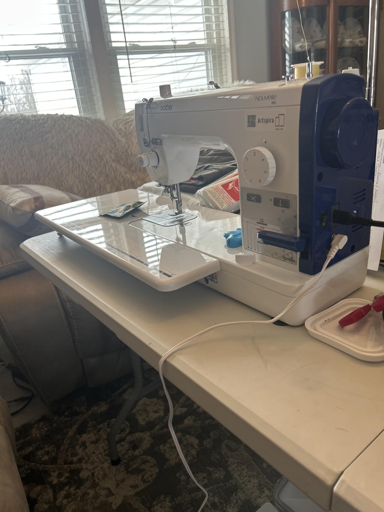 Brother PQ1600S High-Speed Straight Stitch Sewing and Quilting Machine customer photo 1