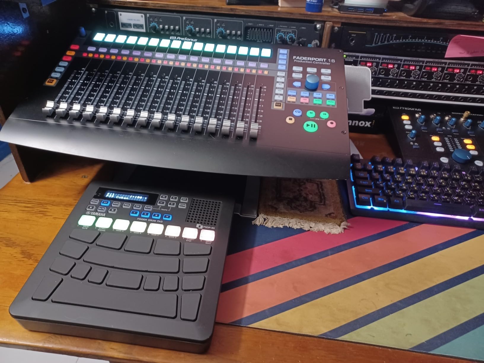 Yamaha FGDP-50 - Portable Electronic Drum Pad with Built-In Sounds, Speaker, USB MIDI, and Battery Power customer photo 1