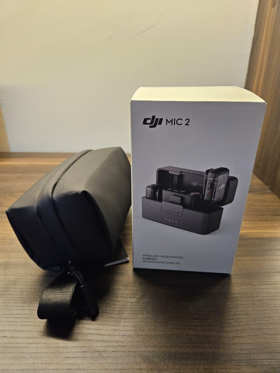DJI Mic 2 (2 TX + 1 RX + Charging Case), All-in-one Wireless Microphone, Intelligent Noise Cancelling, 32-bit Float Internal Recording, 250m (820 ft.) Range, Microphone for iPhone, Android, Camera customer photo 2