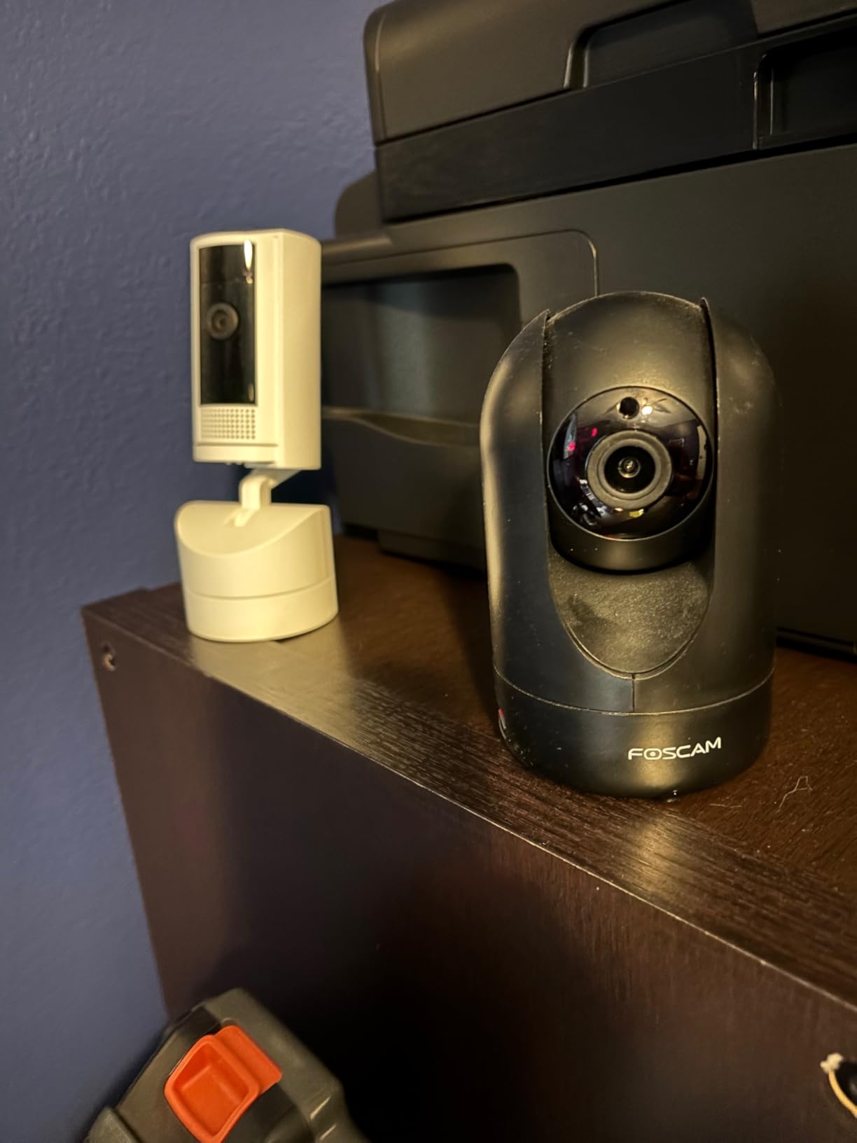 Ring Pan-Tilt Indoor Cam (newest model), See all around your home or business with 360° pan coverage, HD video, plus Two-Way Talk, White customer photo 1