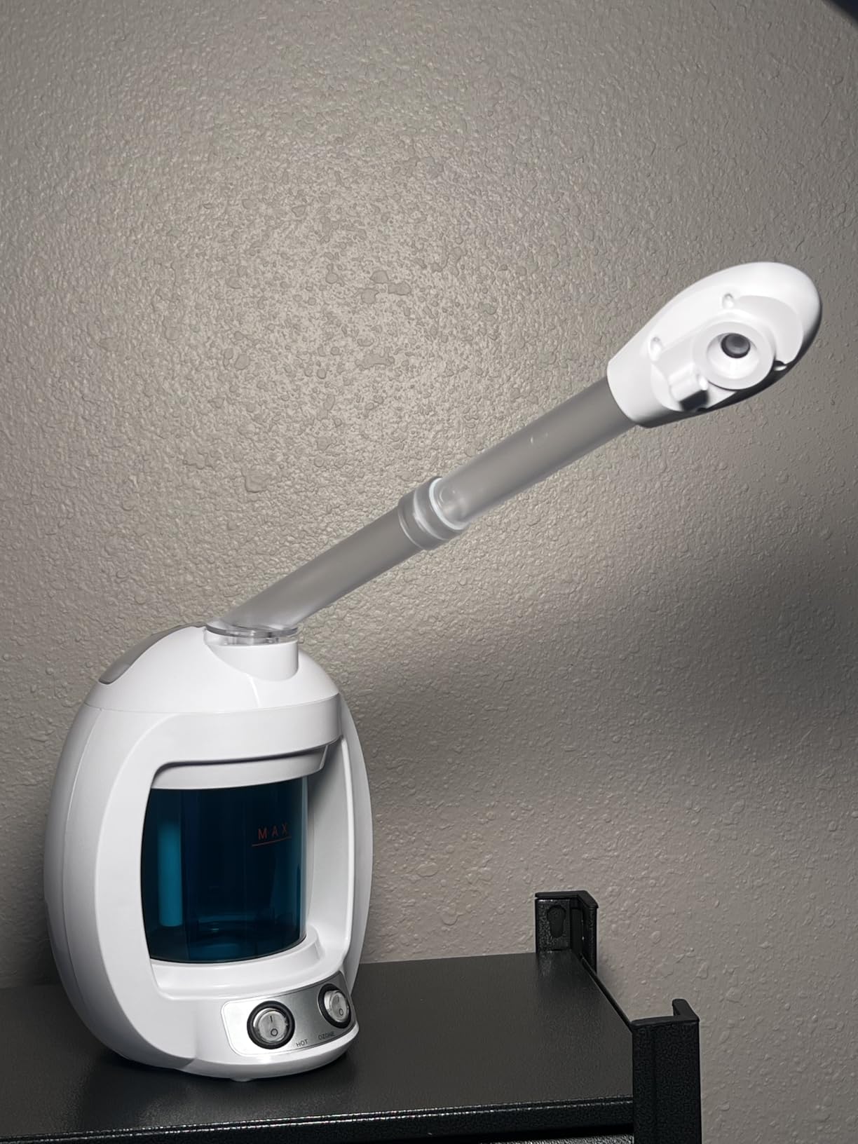 Facial Steamer, Face Steamer for Esthetician and Nano Ionic Portable Ozone Hair Steamer, Professional Facial Steamer for Home Facial Spa(White) customer photo 1